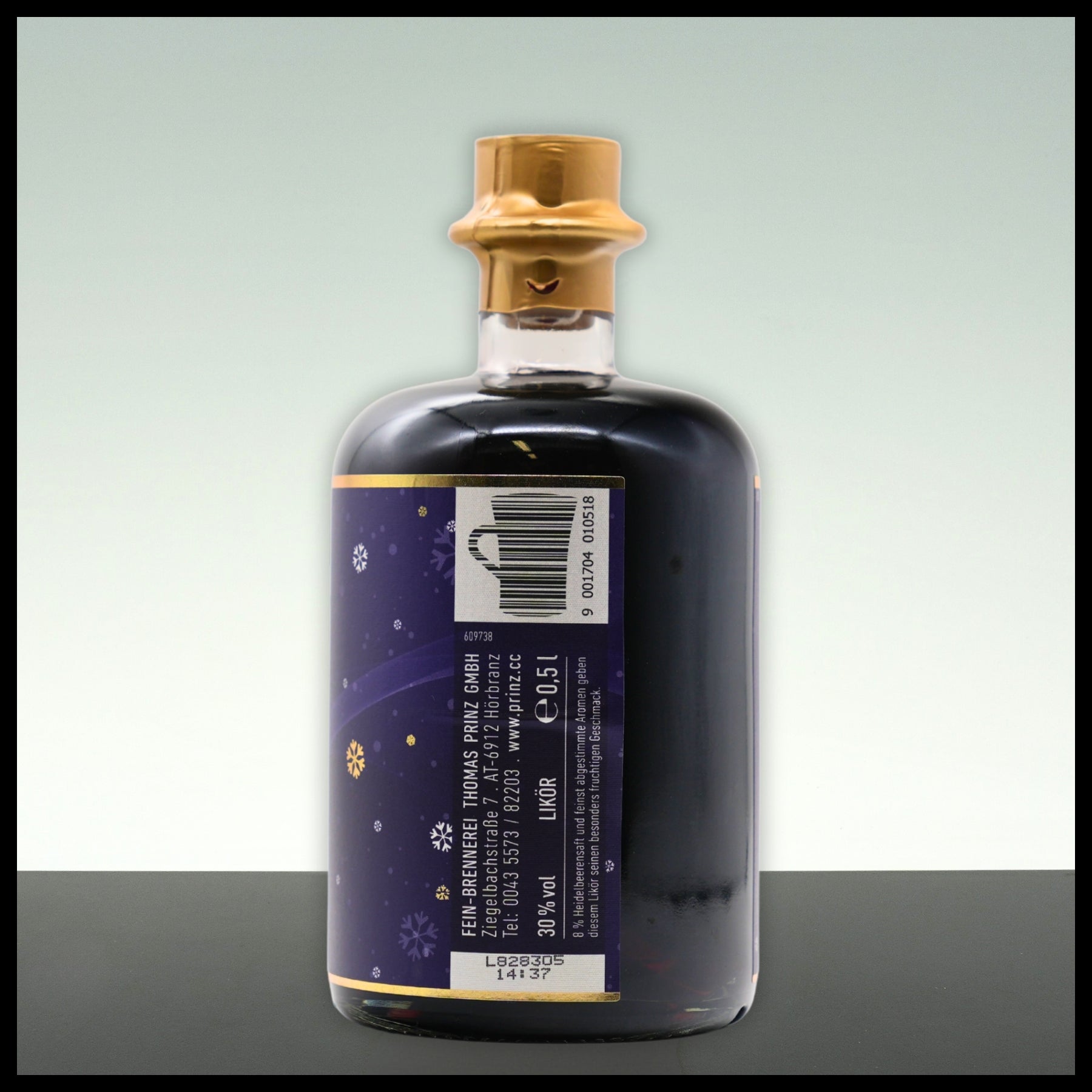 Prinz Heidelbeer Kaiser-Punsch 0,5L - 30% Vol. - Trinklusiv