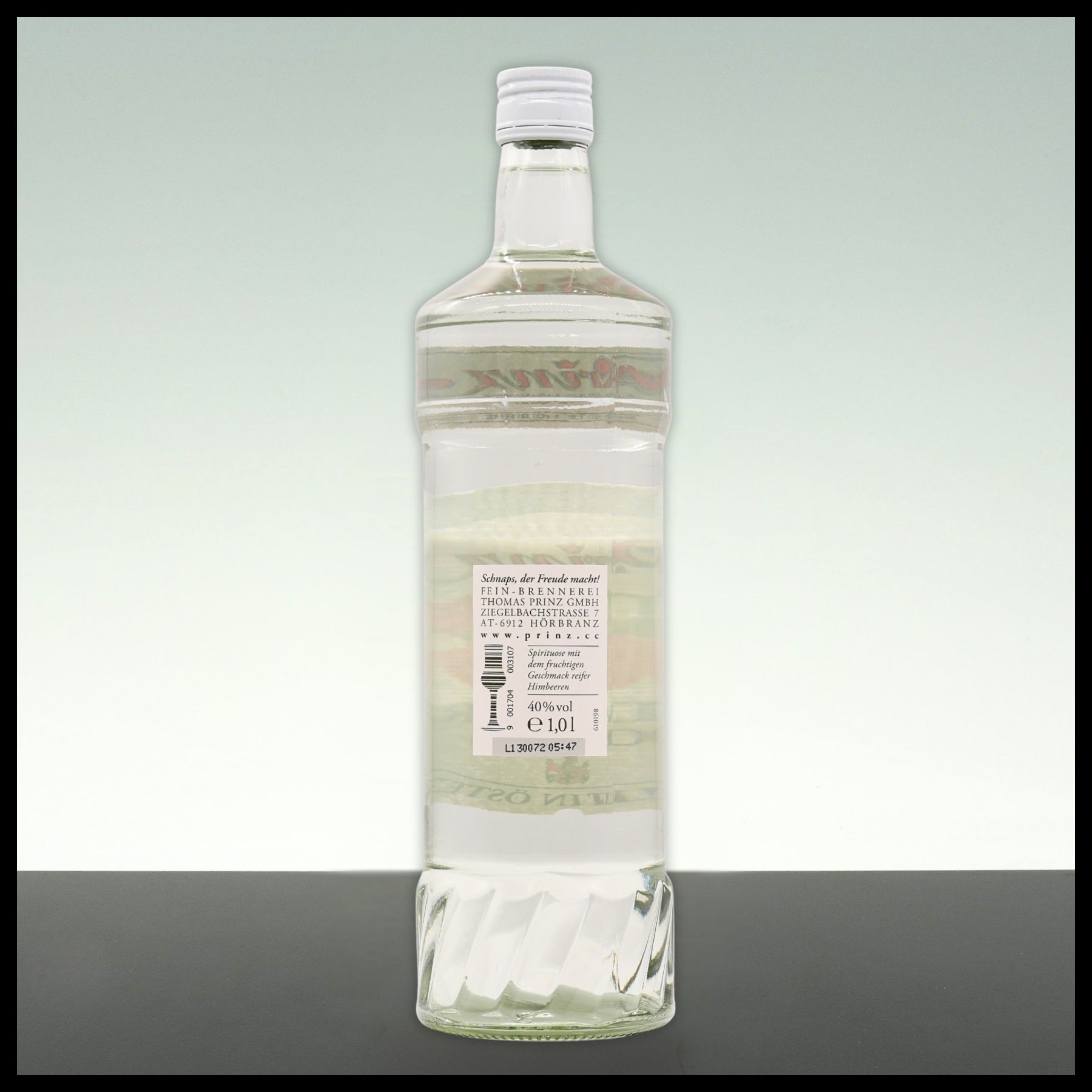 Prinz Himbeer Schnaps 1L - 40% Vol.