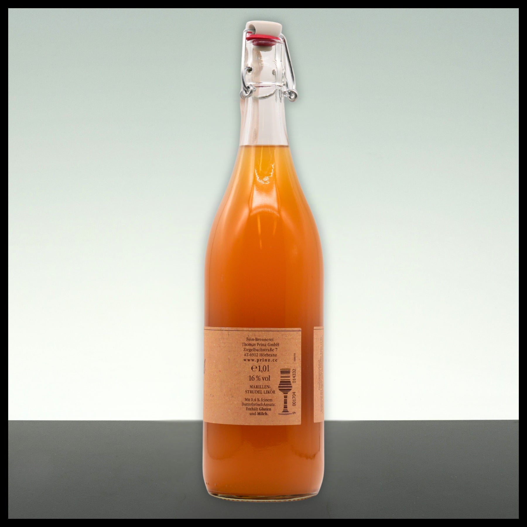 Prinz Marillenstrudel Likör 1L - 16% Vol. - Trinklusiv