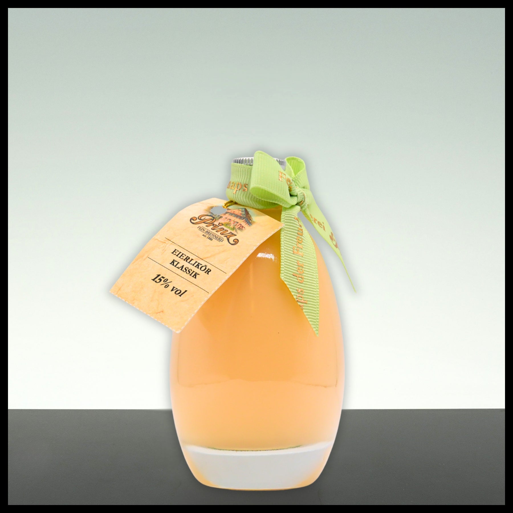 Prinz Oster-Eierflasche Eierlikör 0,1L - 15% Vol. - Trinklusiv