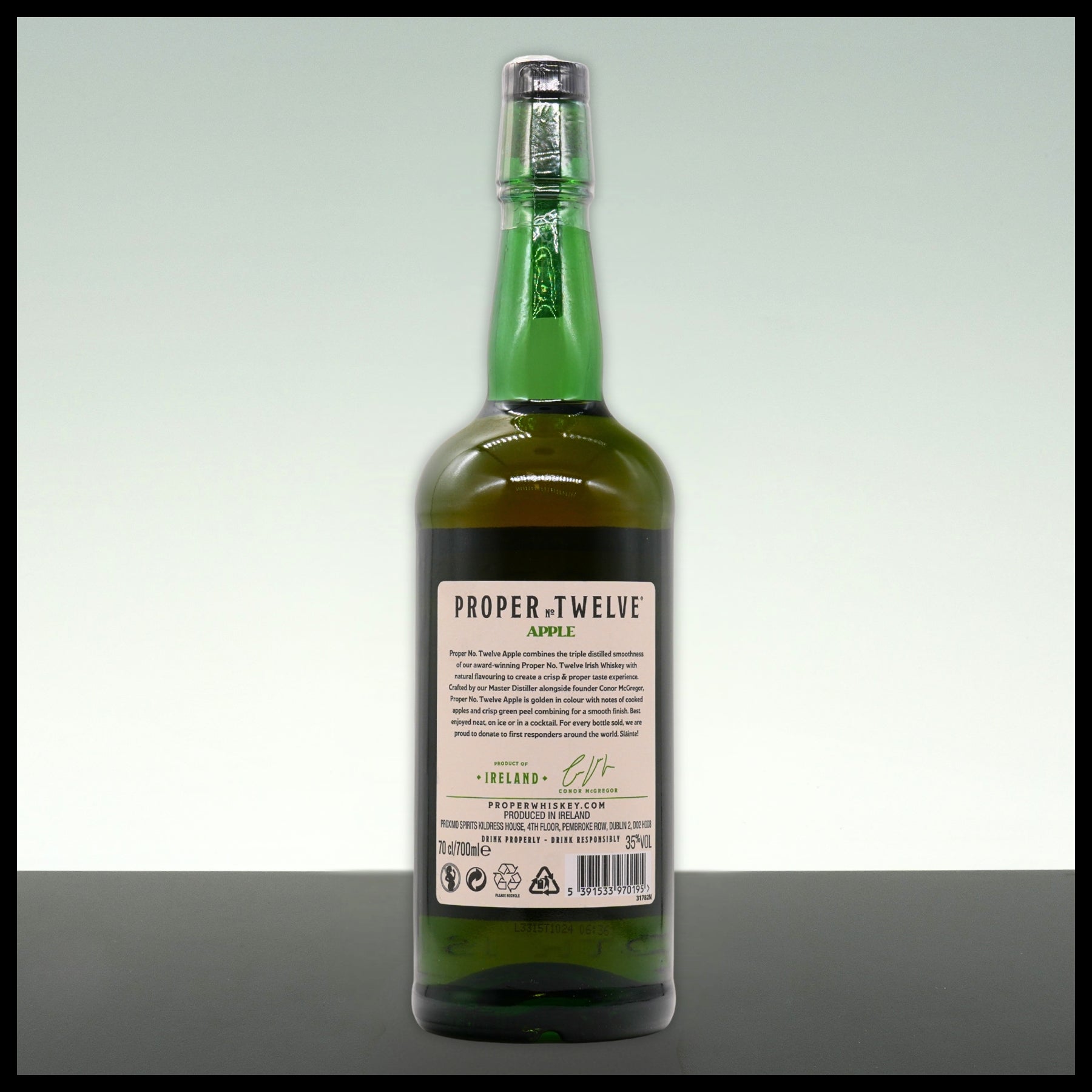 Proper No. Twelve APPLE Irish Whiskey 0,7L - 35% Vol. - Trinklusiv