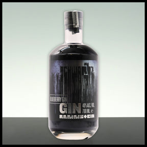 Rammstein BLACK Blueberry Gin 0,7L - 40% Vol. - Trinklusiv