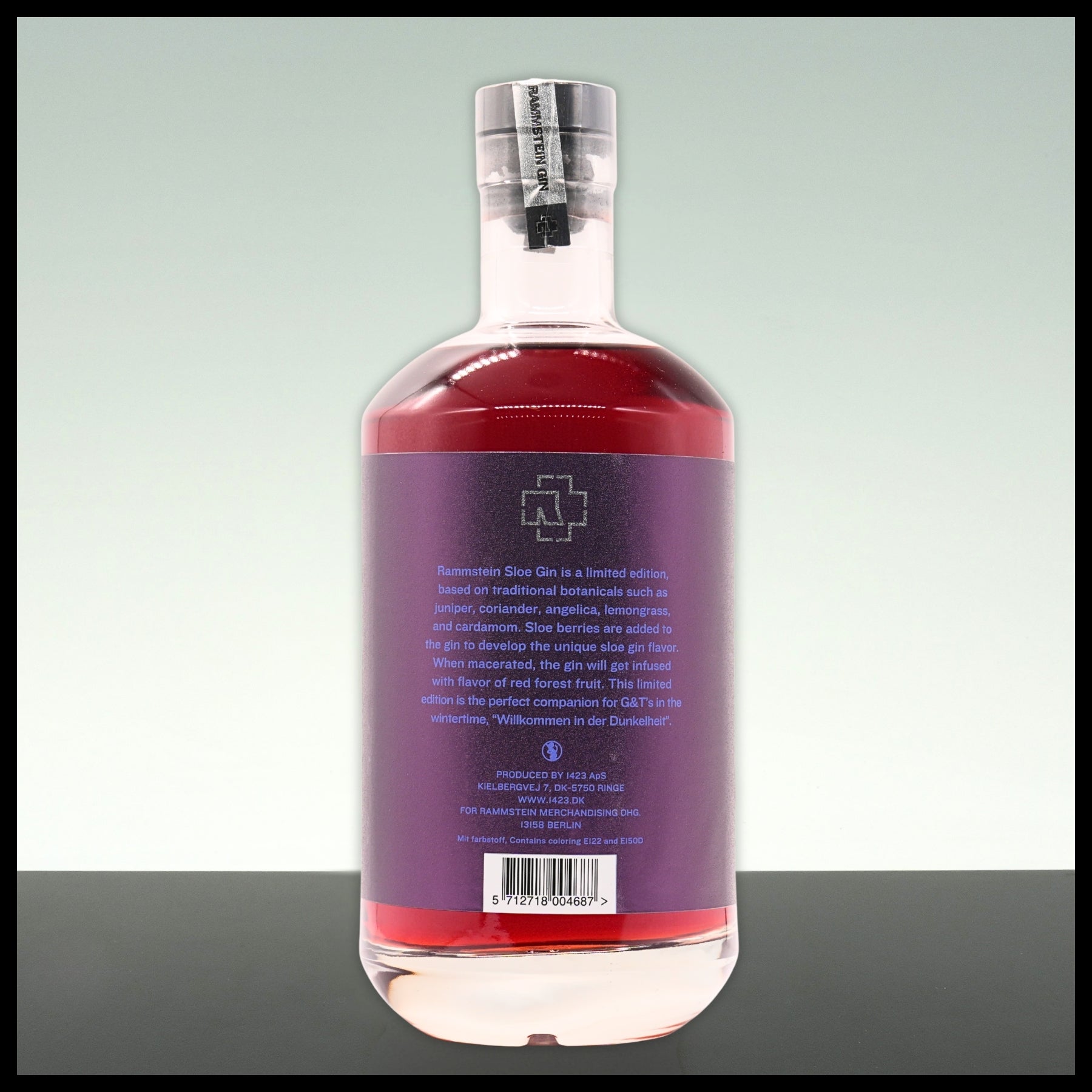 Rammstein SLOE Gin Limited Edition 0,7L - 27% Vol. - Trinklusiv