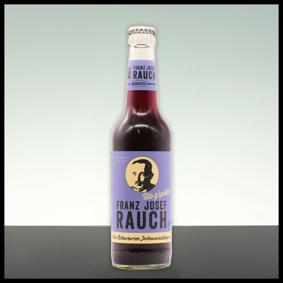 Rauch Bio Schwarze Johannisbeere G'spritzt 0,33L