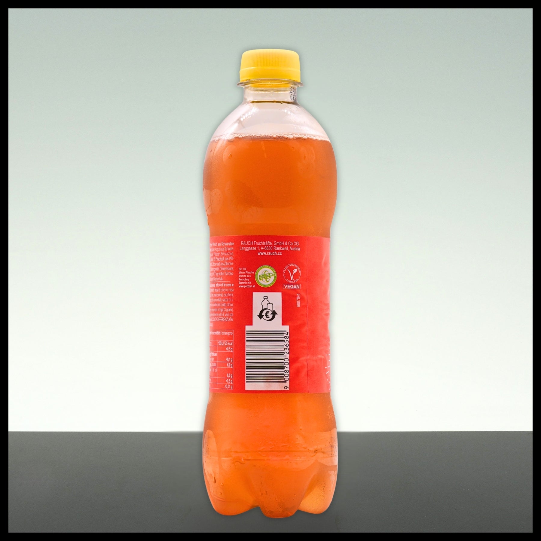 Rauch Eistee Pfirsich 0,5L - Trinklusiv