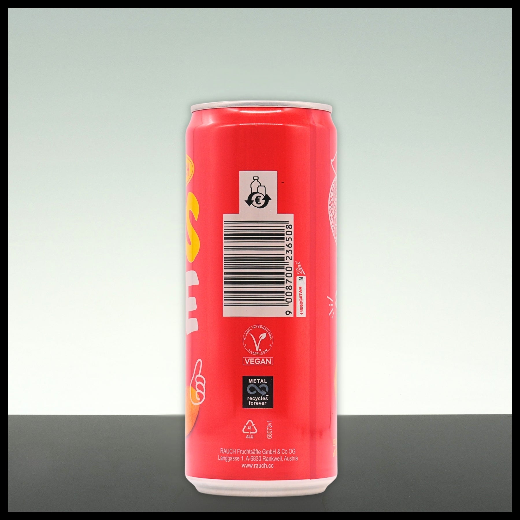 Rauch Eistee Pfirsich Dose 0,33L