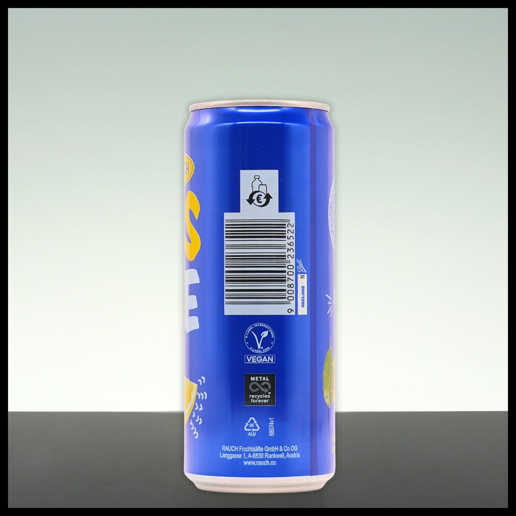 Rauch Eistee Zitrone Dose 0,33L