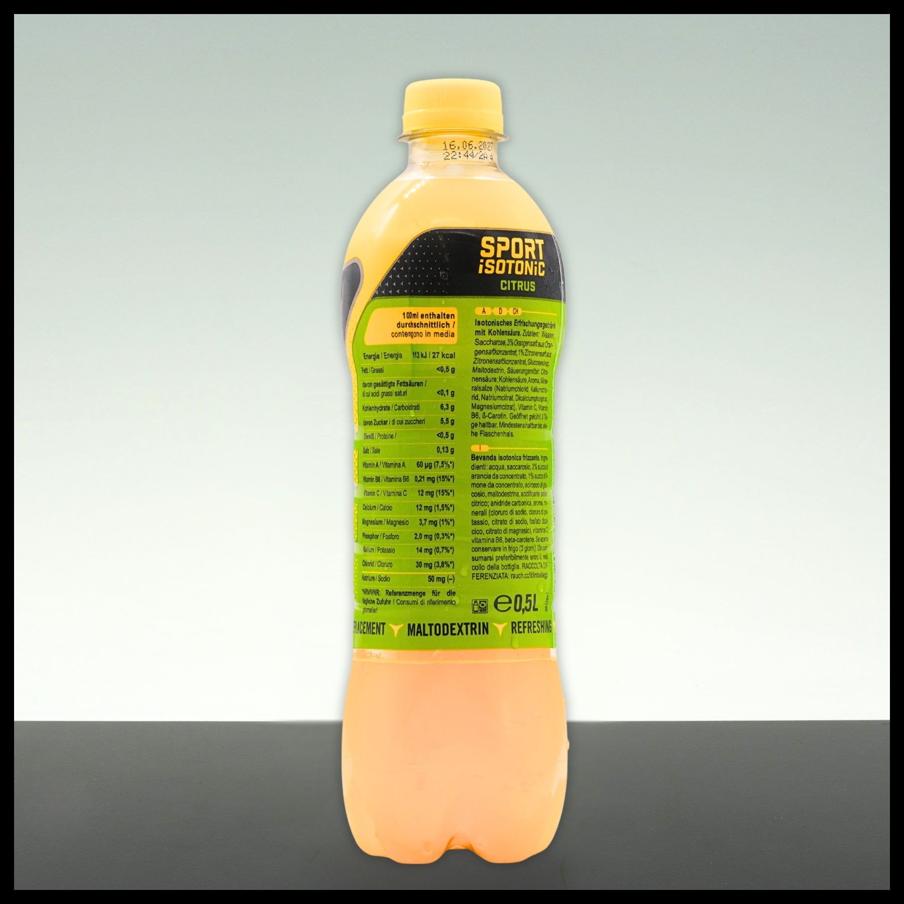 Rauch Sport Isotonic Citrus 0,5L