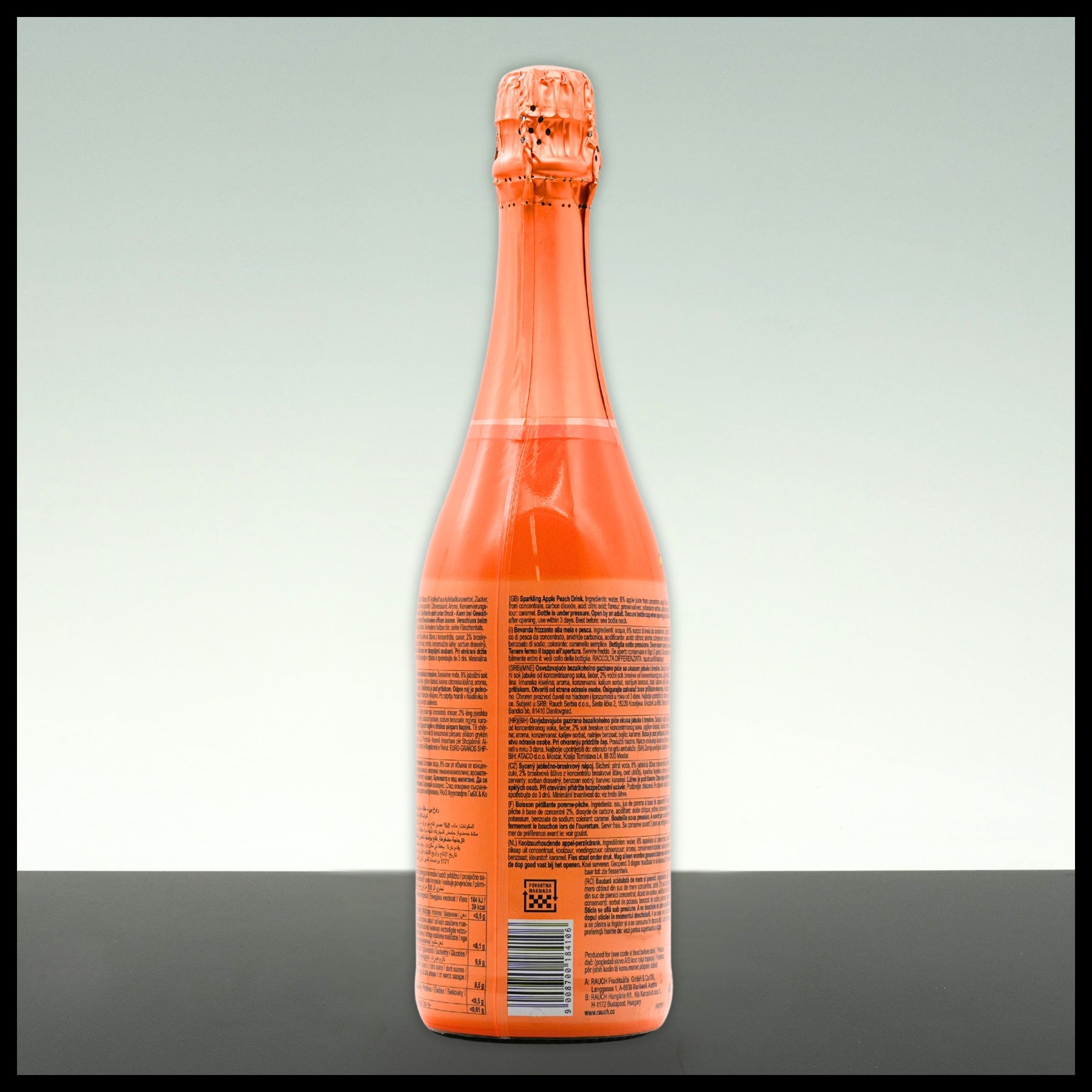 Rauch Yippy Party Peach Kindersekt 0,75L