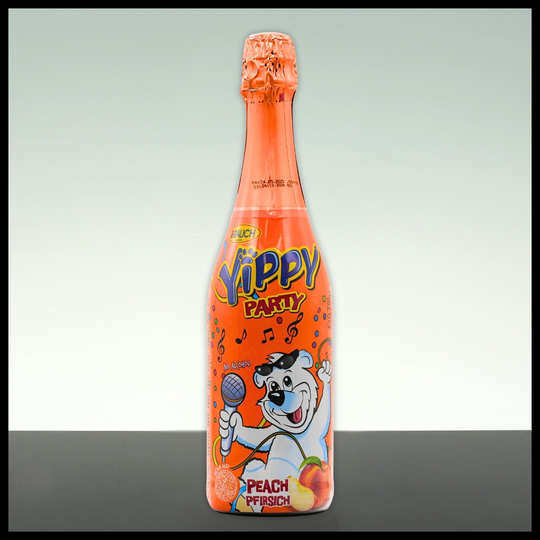 Rauch Yippy Party Peach Kindersekt 0,75L