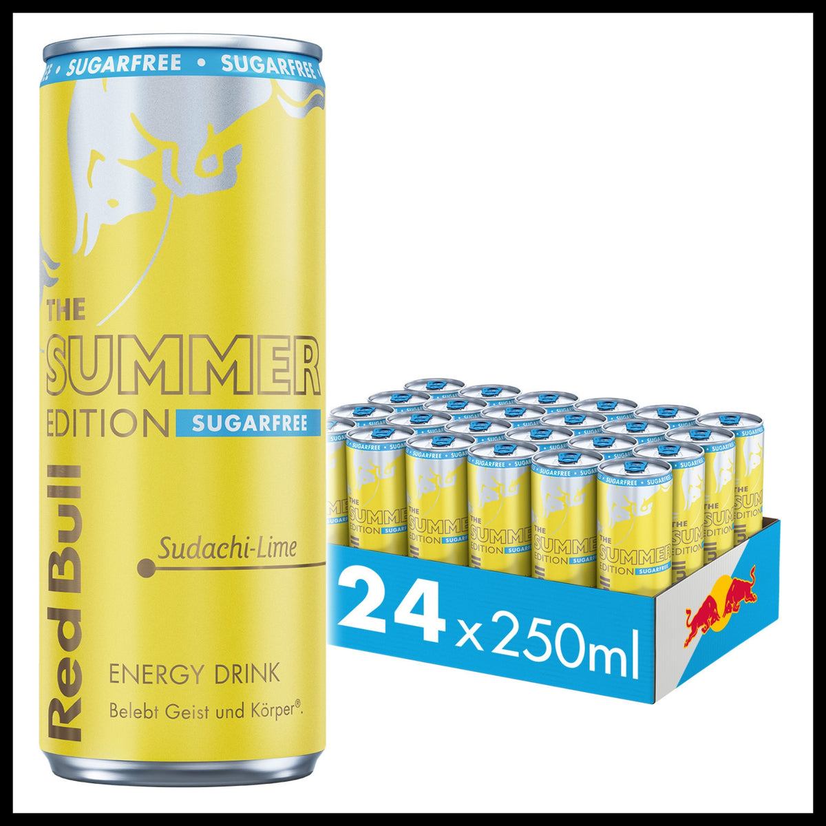 Red Bull Summer Edition SUGARFREE Sudachi-Lime 0,25L - Trinklusiv