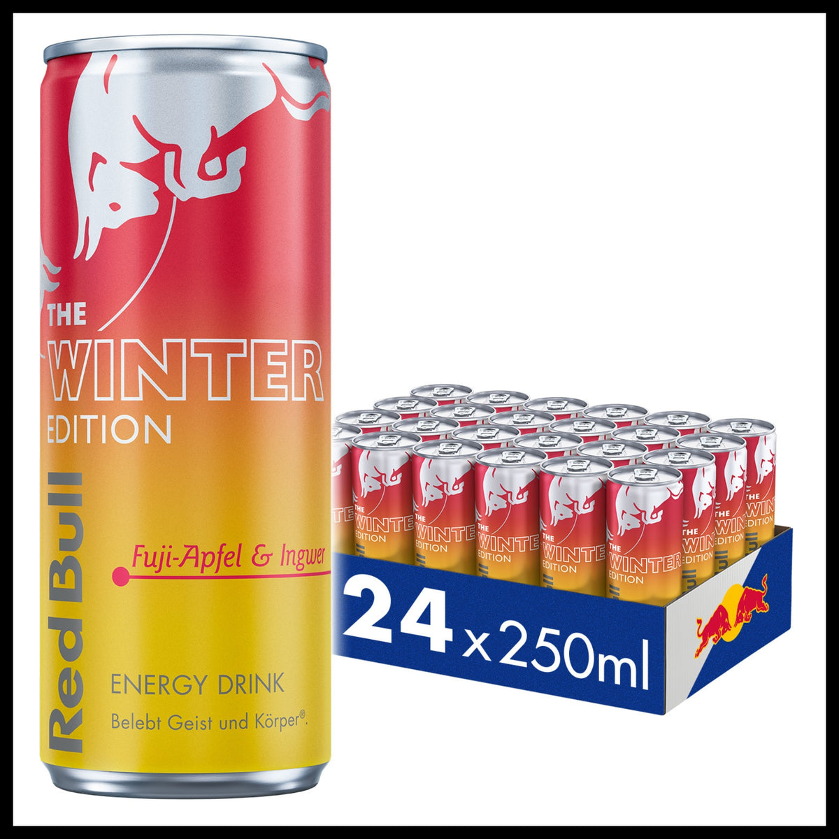 Red Bull Winter Edition Fuji-Apfel & Ingwer 0,25L