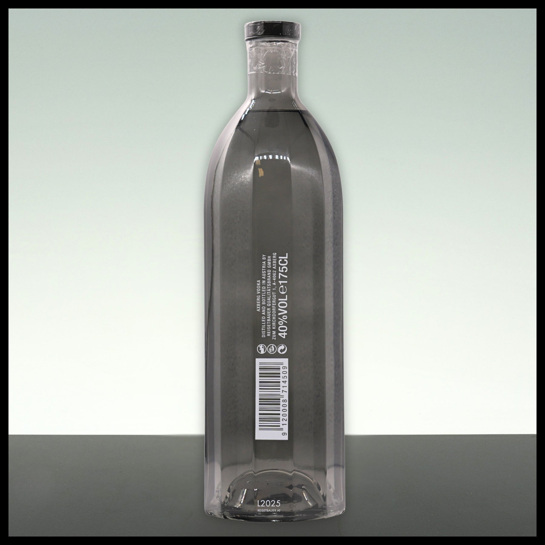 Reisetbauer Axberg Premium Vodka 1,75L - 40% Vol. - Trinklusiv