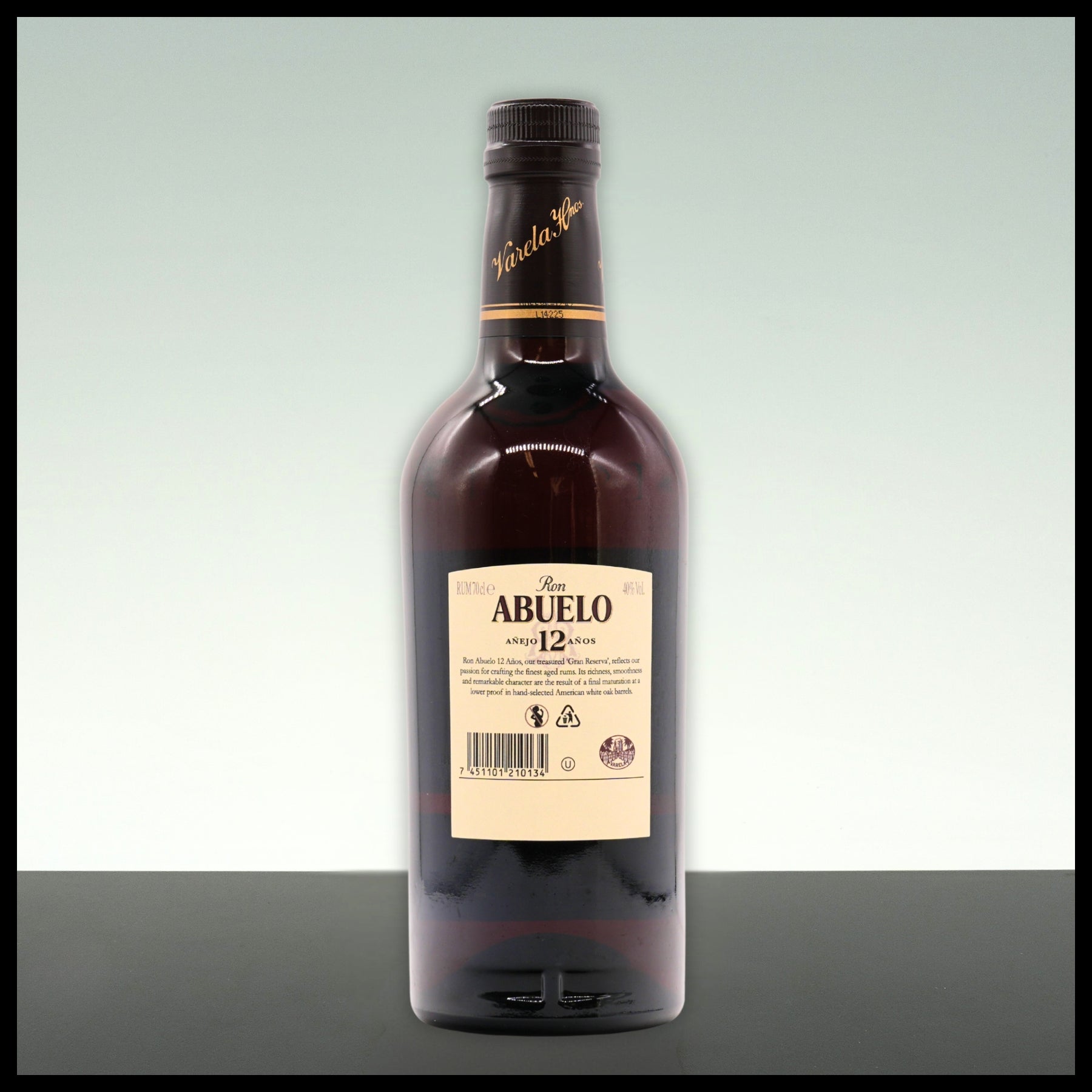 Ron Abuelo Anejo 12 Anos 0,7L - 40% Vol. - Trinklusiv