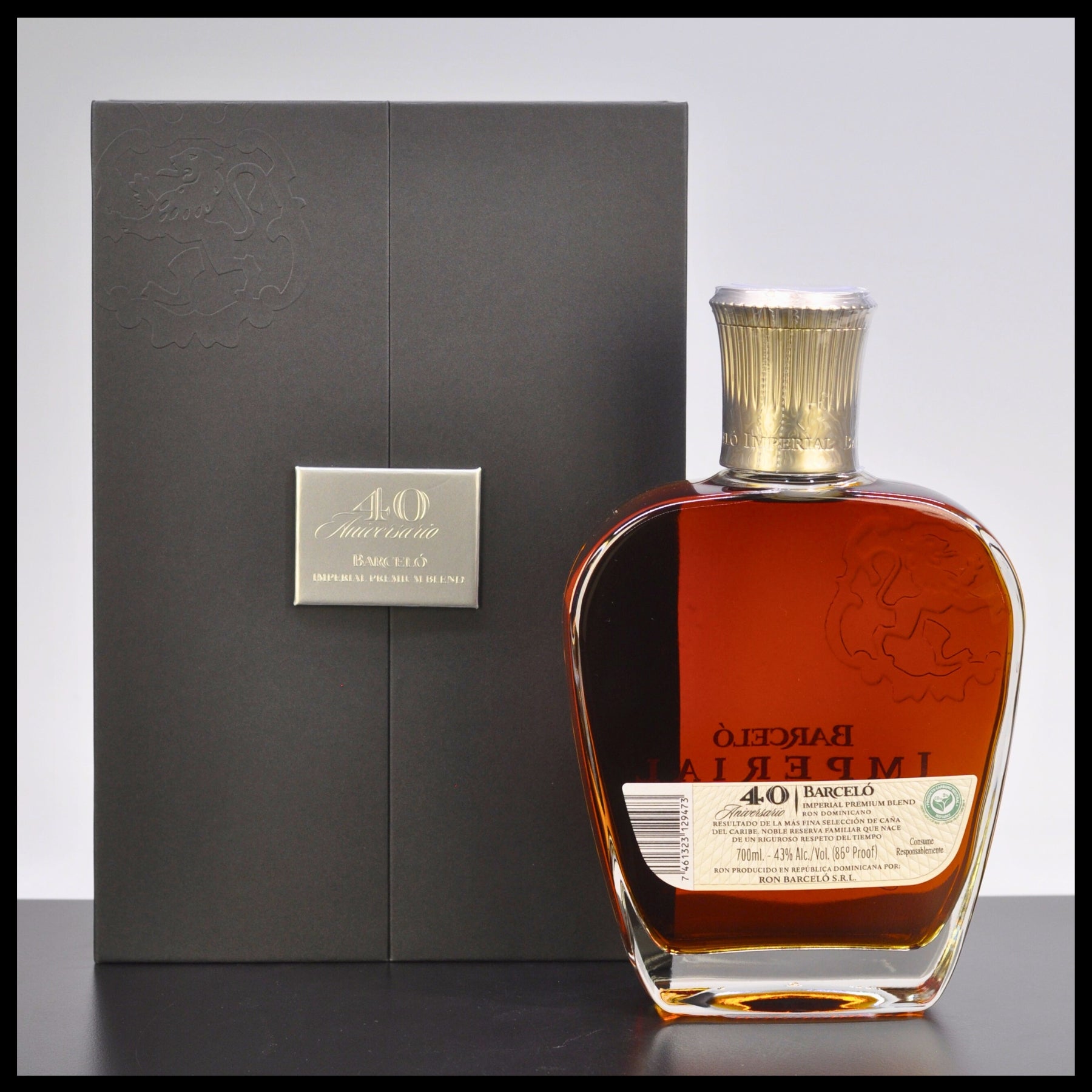 Ron Barcelo 40 Aniversario Imperial Premium Blended Rum 0,7L - 43% Vol.