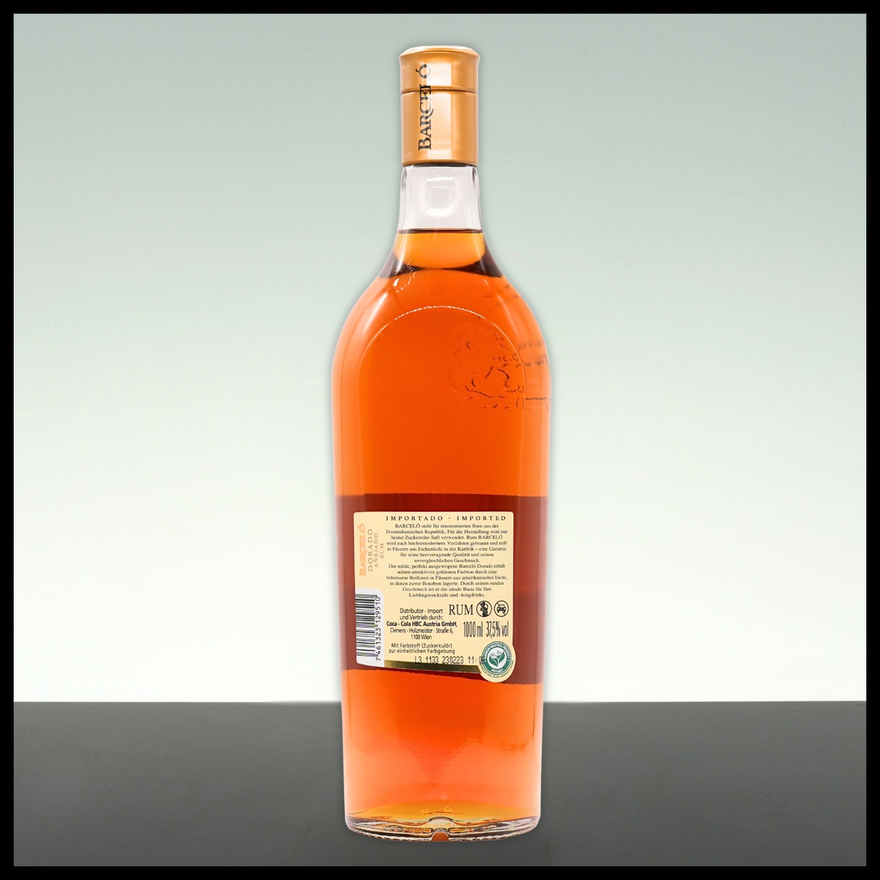 Ron Barcelo DORADO Anejado 1L - 37,5% Vol.