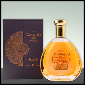 Ron Cueva 1501 Panama 12 YO Solera Rum 0,7L - 40% Vol. - Trinklusiv