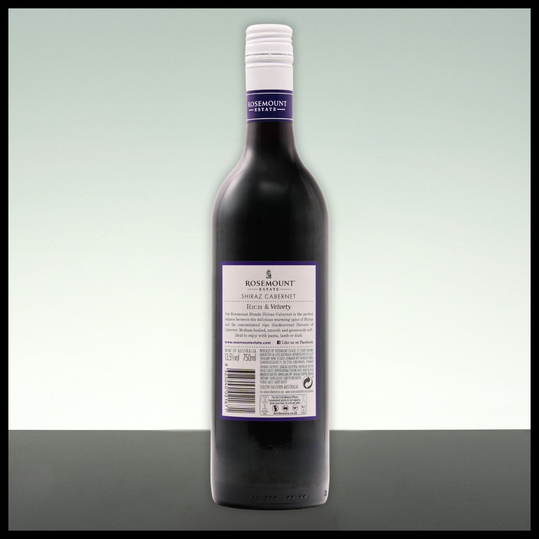 Rosemount Estate Shiraz Cabernet 0,75L - 13,5% Vol. - Trinklusiv