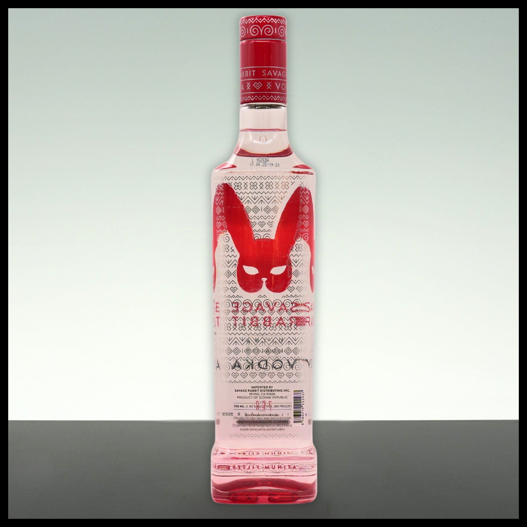 Savage Rabbit Vodka 0,7L - 38% Vol. - Trinklusiv