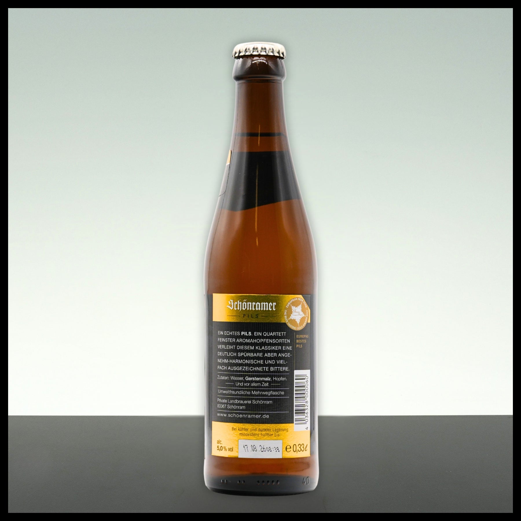 Schönramer Pils 0,33L - 5% Vol. - Trinklusiv