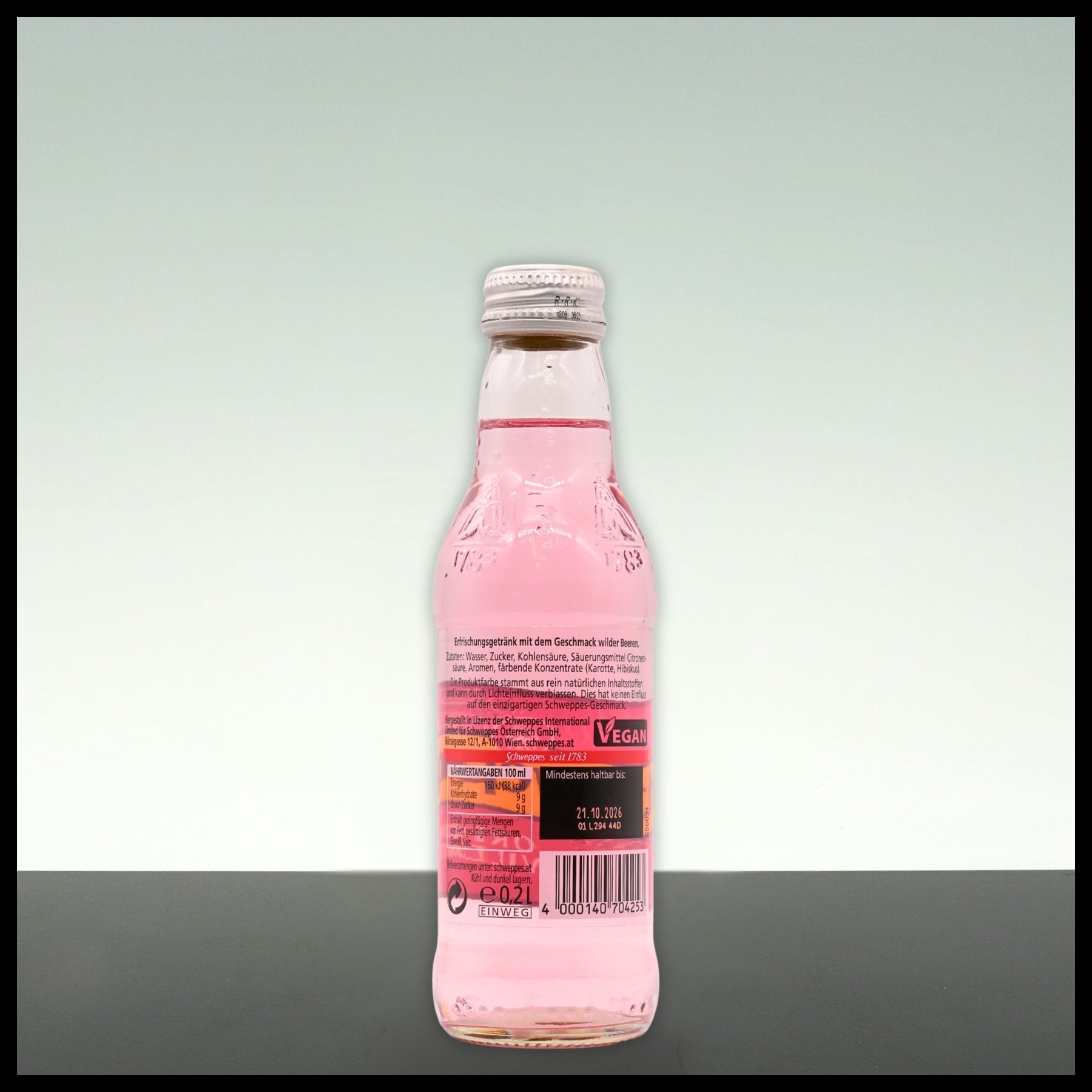 Schweppes Wild Berry 0,2L - Trinklusiv