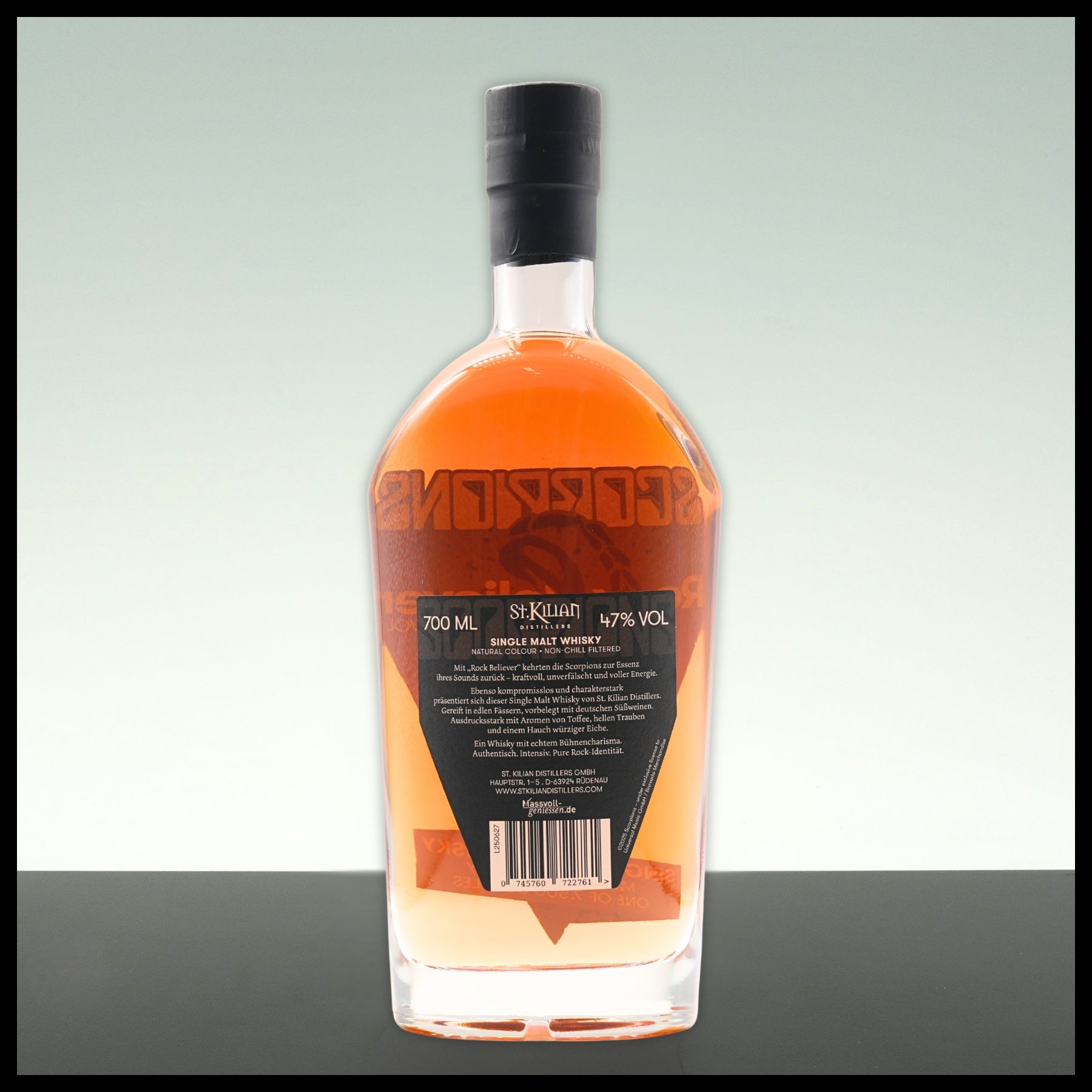 Scorpions ROCK BELIEVER Single Malt Whisky 0,7L - 47% Vol.