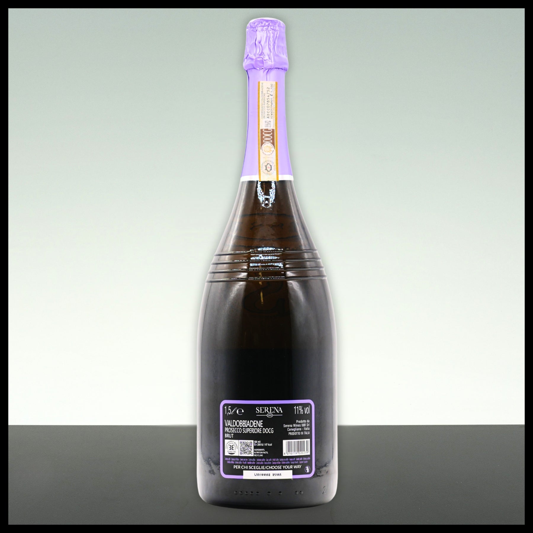 Serena 1881 Prosecco Superiore DOCG Brut 1,5L - 11% Vol. - Trinklusiv