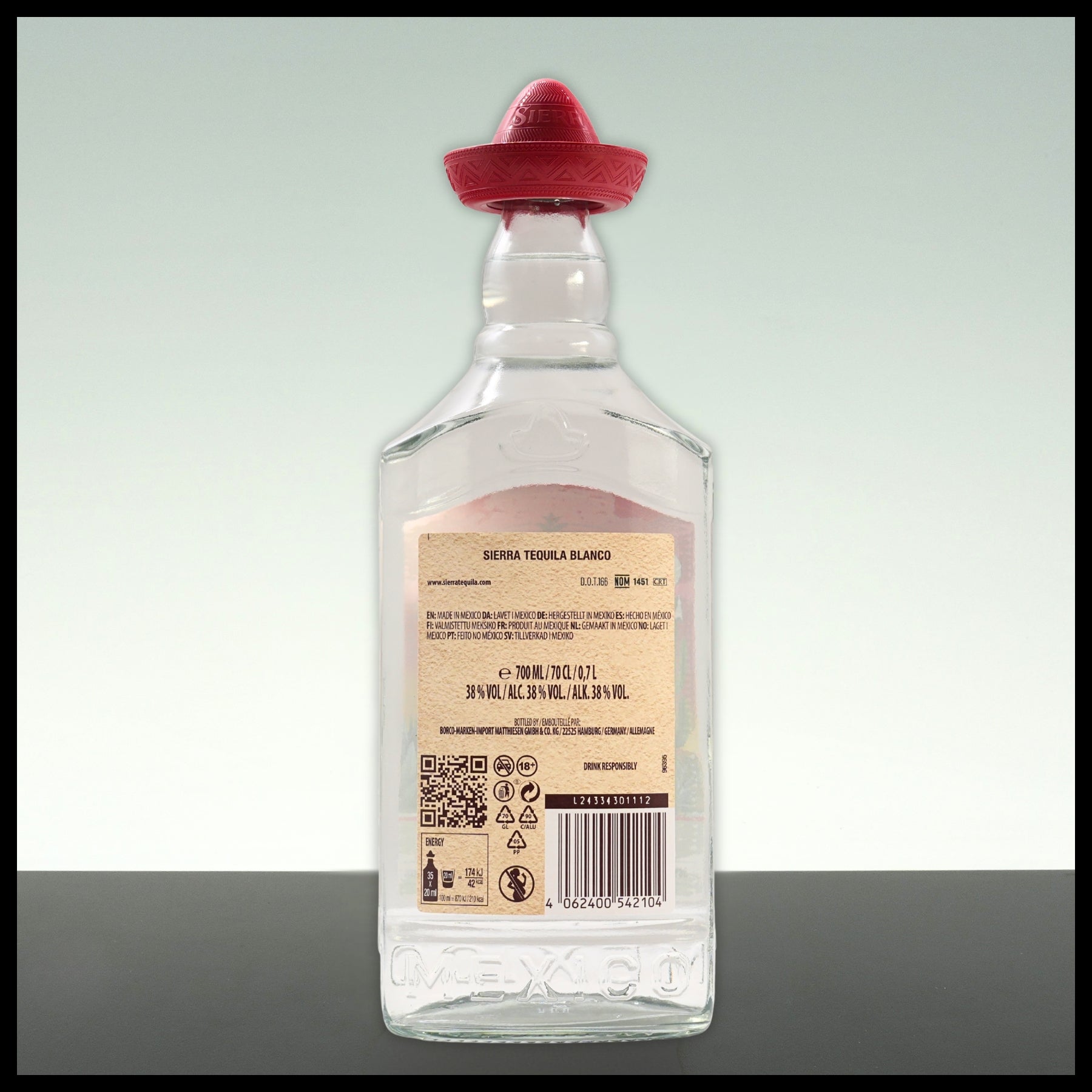 Sierra Tequila Silver 0,7L - 38% Vol.