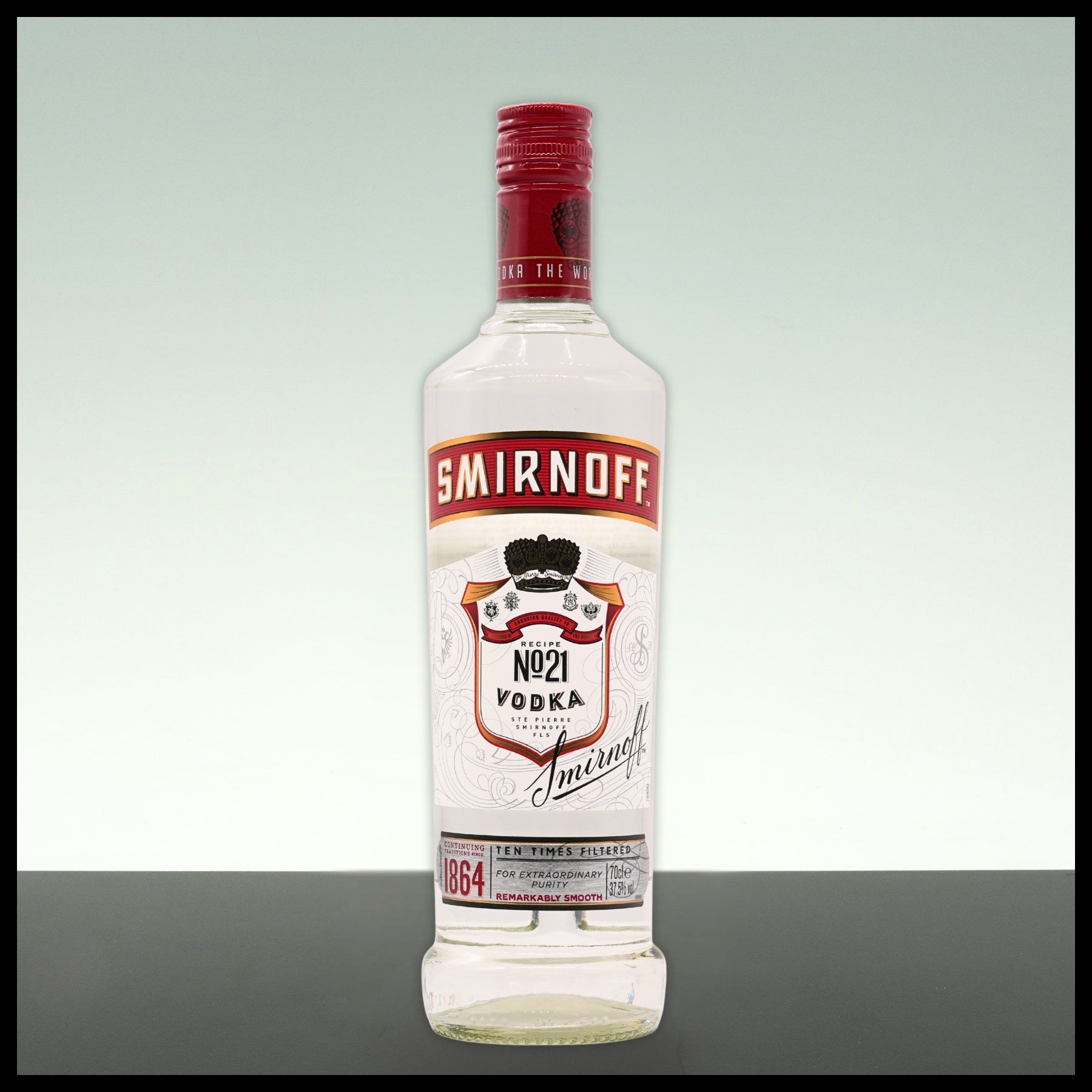 Smirnoff Vodka Red Label 0,7L - 37,5% Vol. - Trinklusiv