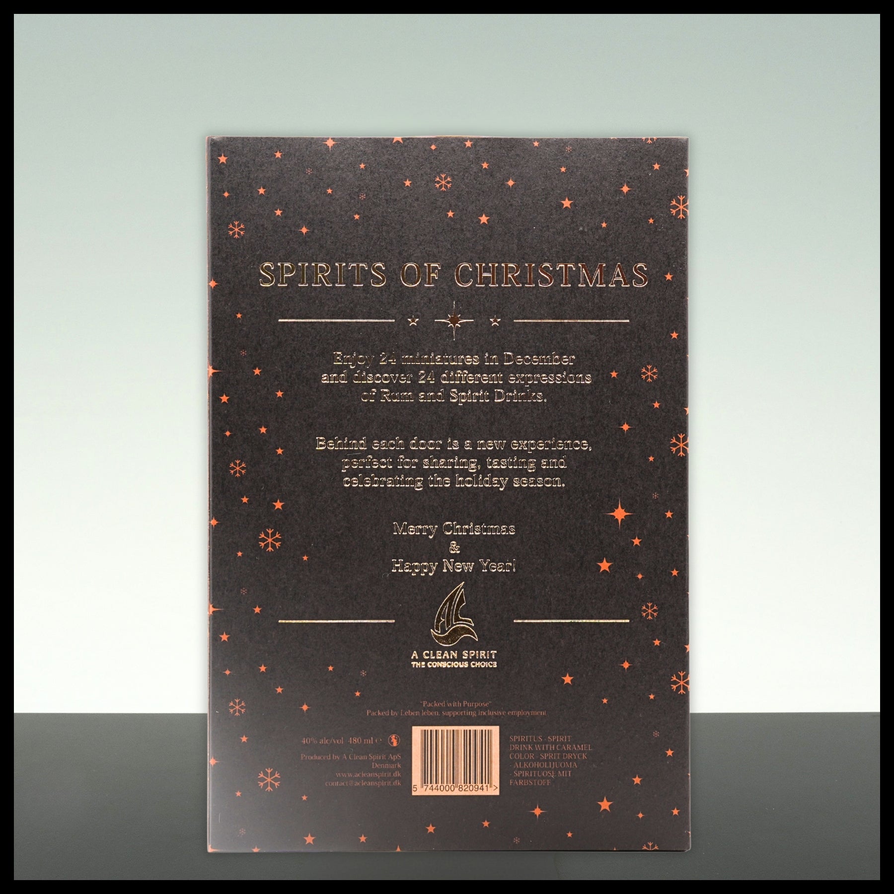 Spirits of Christmas RUM & SPIRIT DRINKS Adventskalender 24x 0,02L