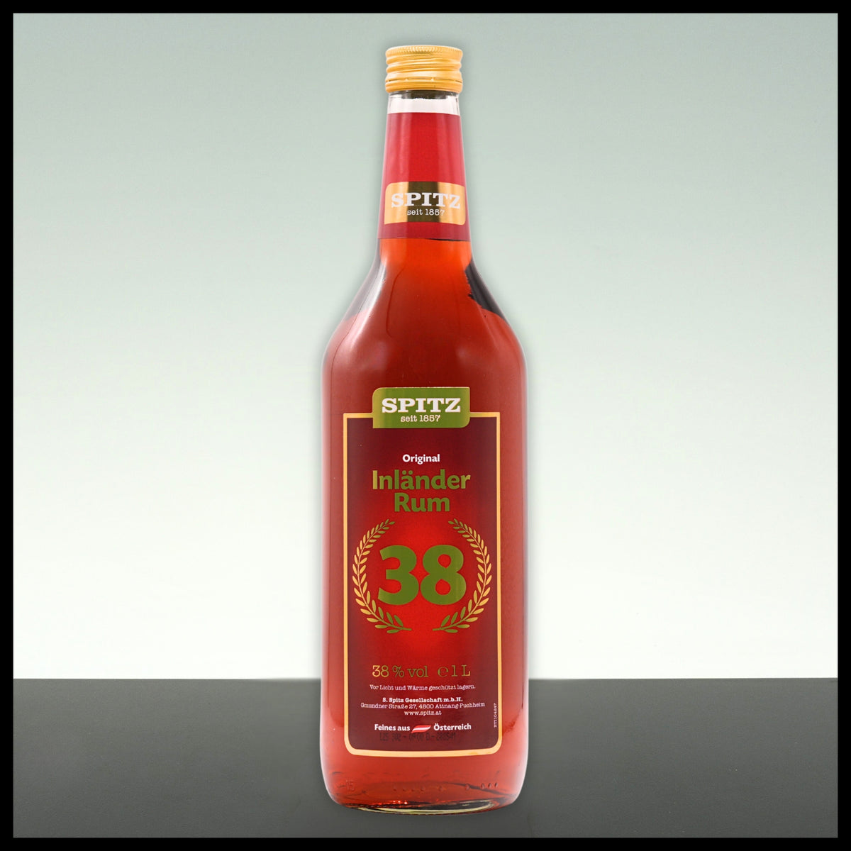 Spitz Inländer Rum 1L - 38% Vol. - Trinklusiv
