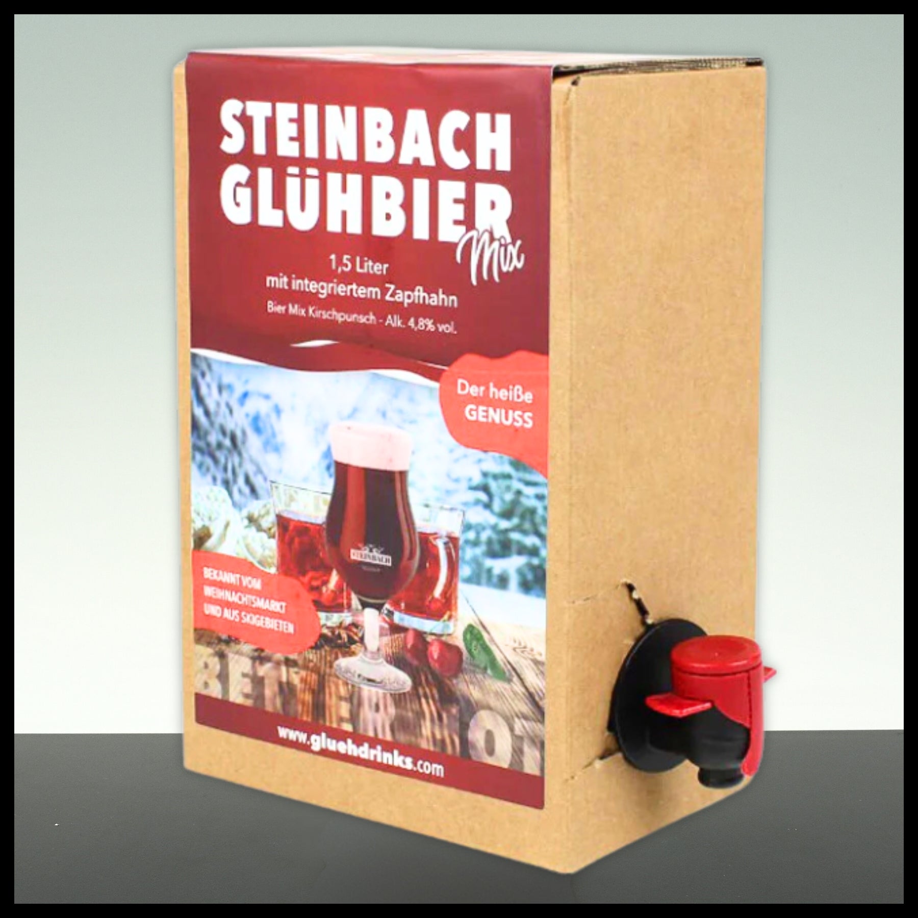 Steinbach GlühBier Bag in Box 1,5L - 4,8% Vol.