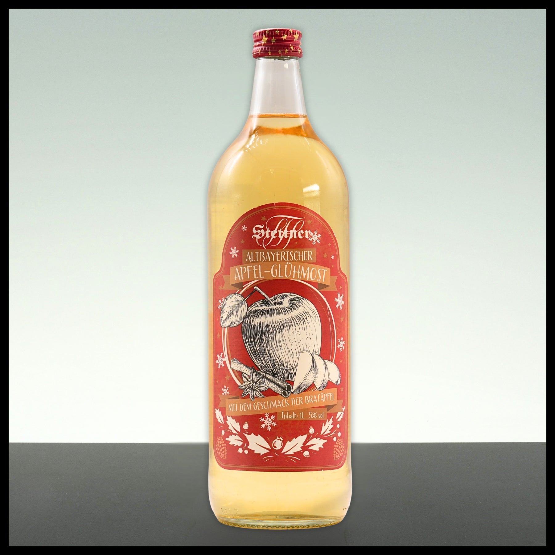 Stettner Altbayerischer Apfel-Glühmost 1L - 5% Vol.