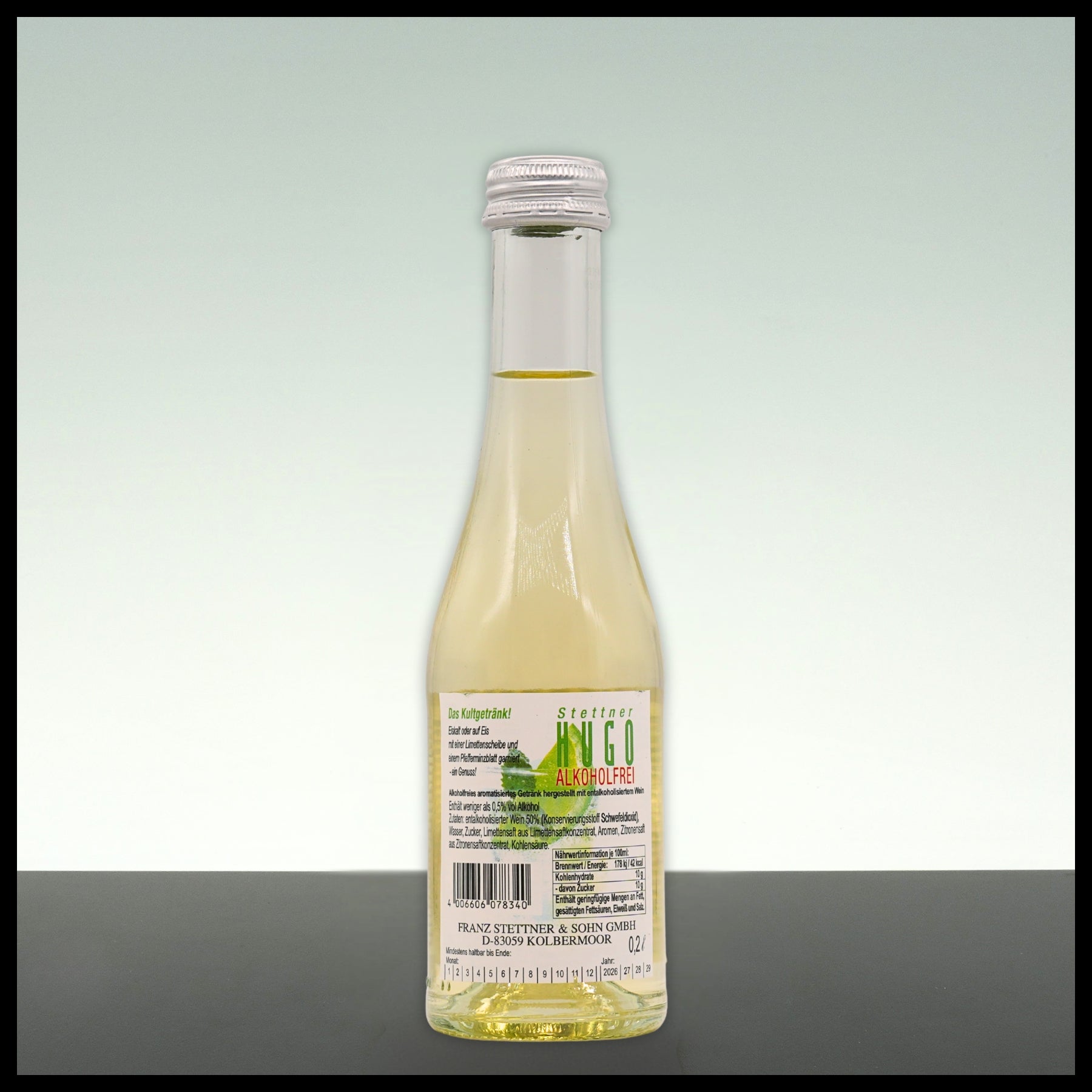 Stettner Hugo ALKOHOLFREI 0,2L