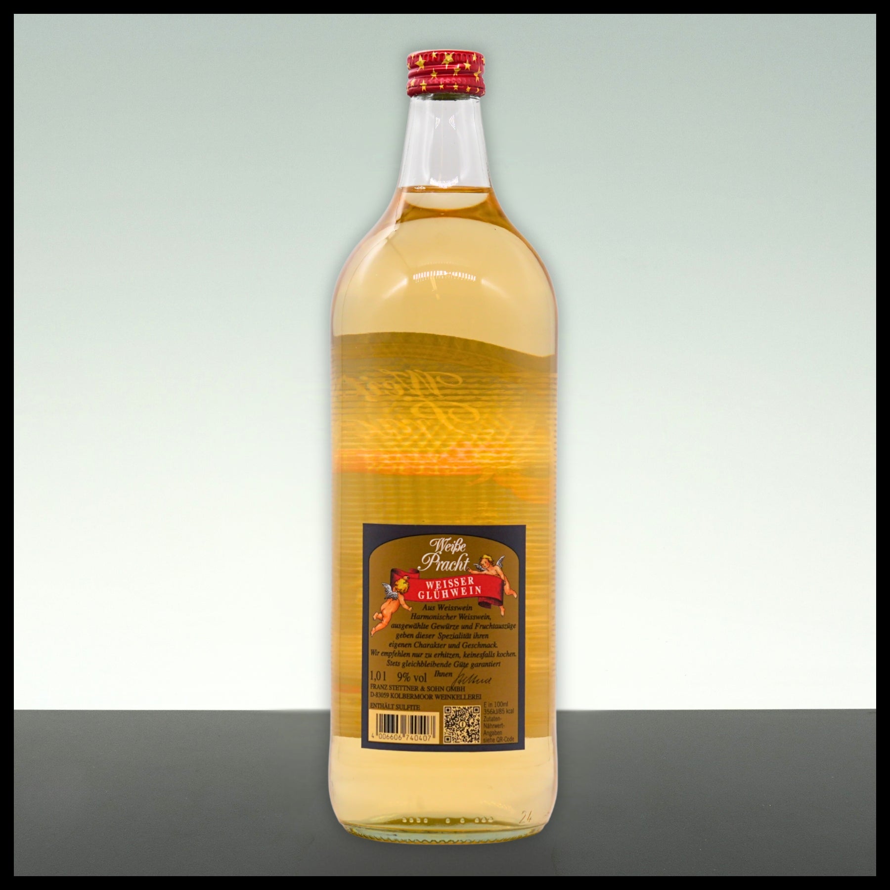 Stettner "Weiße Pracht" Weißer Glühwein 1L - 9% Vol.