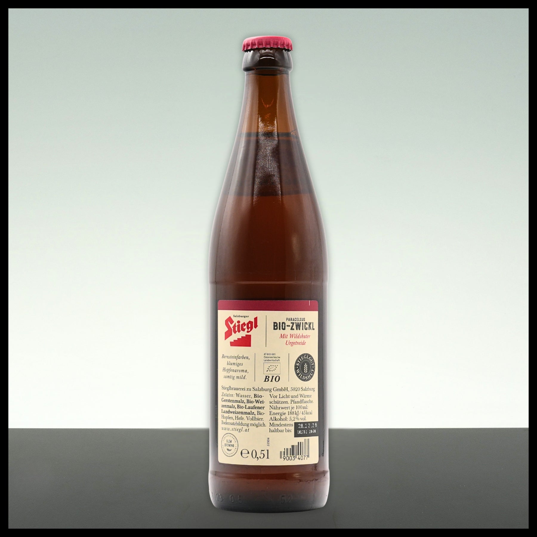 Stiegl Paracelsus Bio-Zwickl 0,5L - 5,2% Vol.