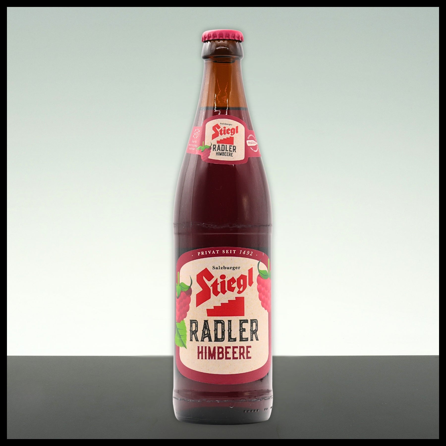 Stiegl Radler Himbeere 0,5L - 2% Vol.
