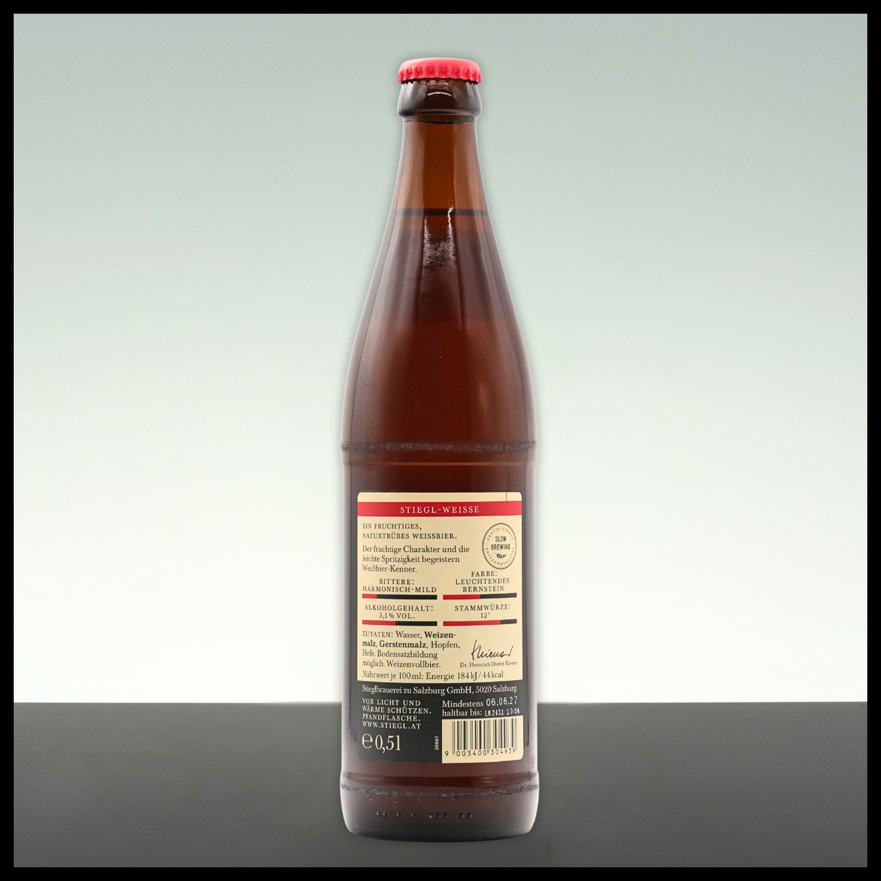 Stiegl Weisse Naturtrüb 0,5L - 5,1% Vol.