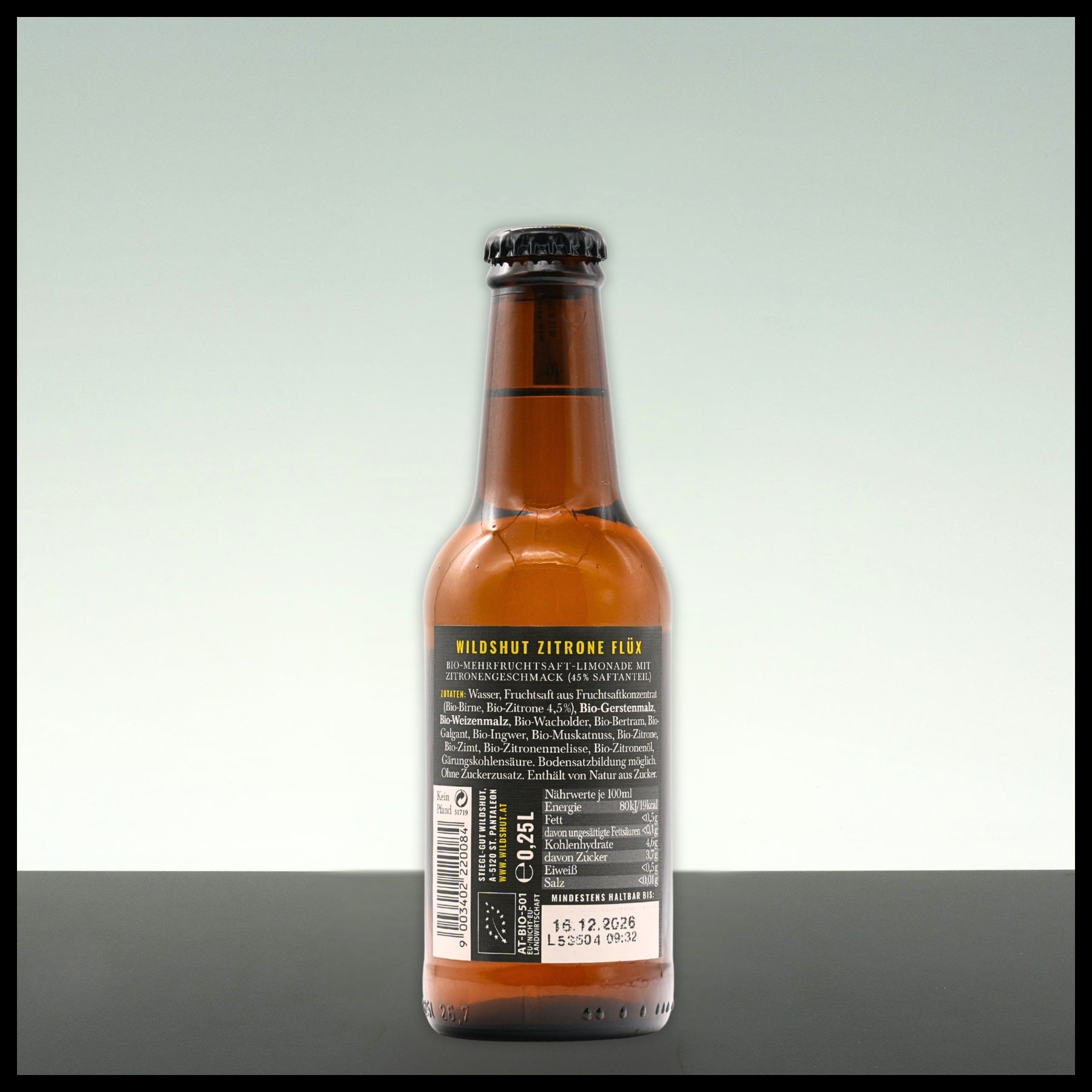 Stiegl Wildshut Bio Flüx Zitrone 0,25L