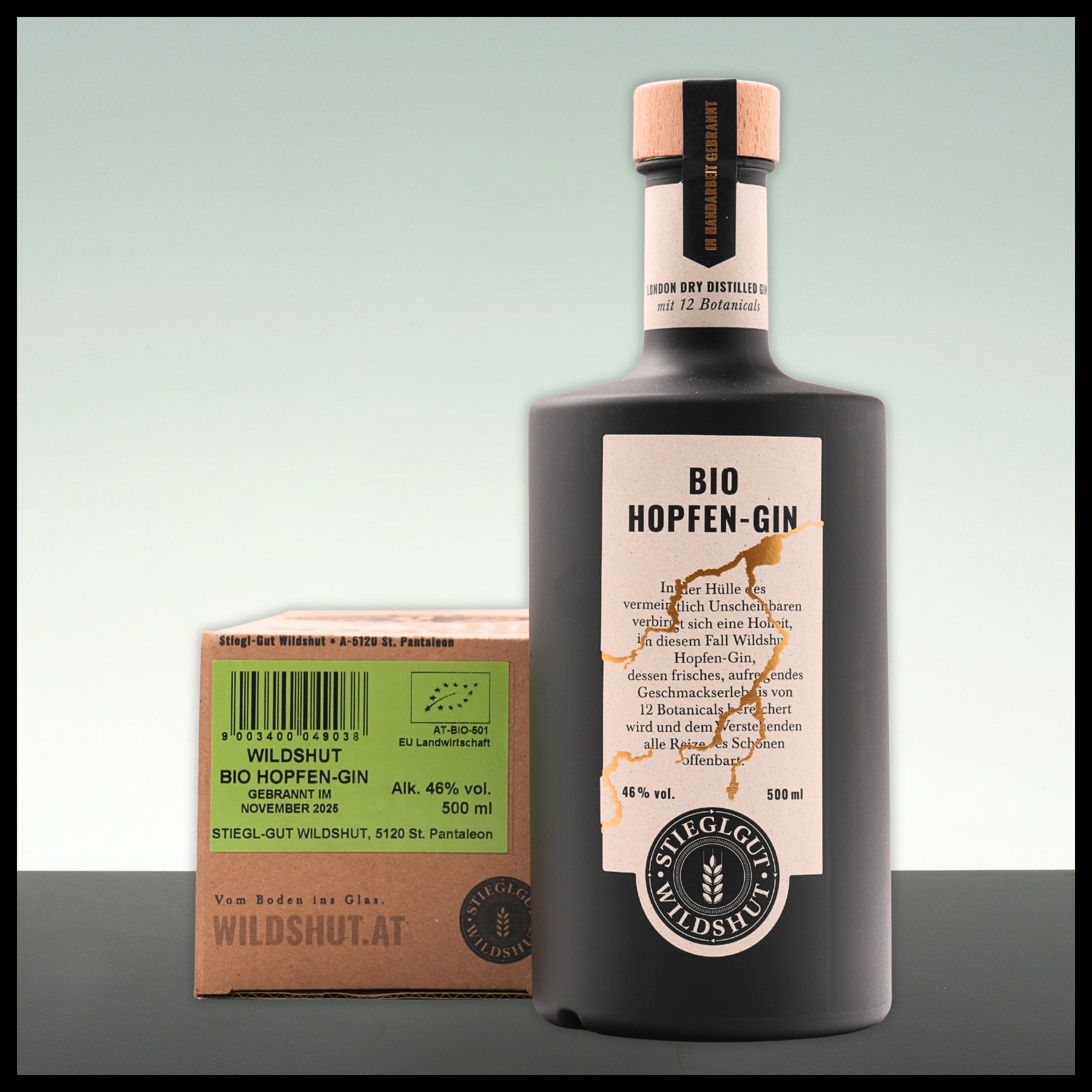 Stiegl Wildshut Bio Hopfen Gin 0,5L - 46% Vol.
