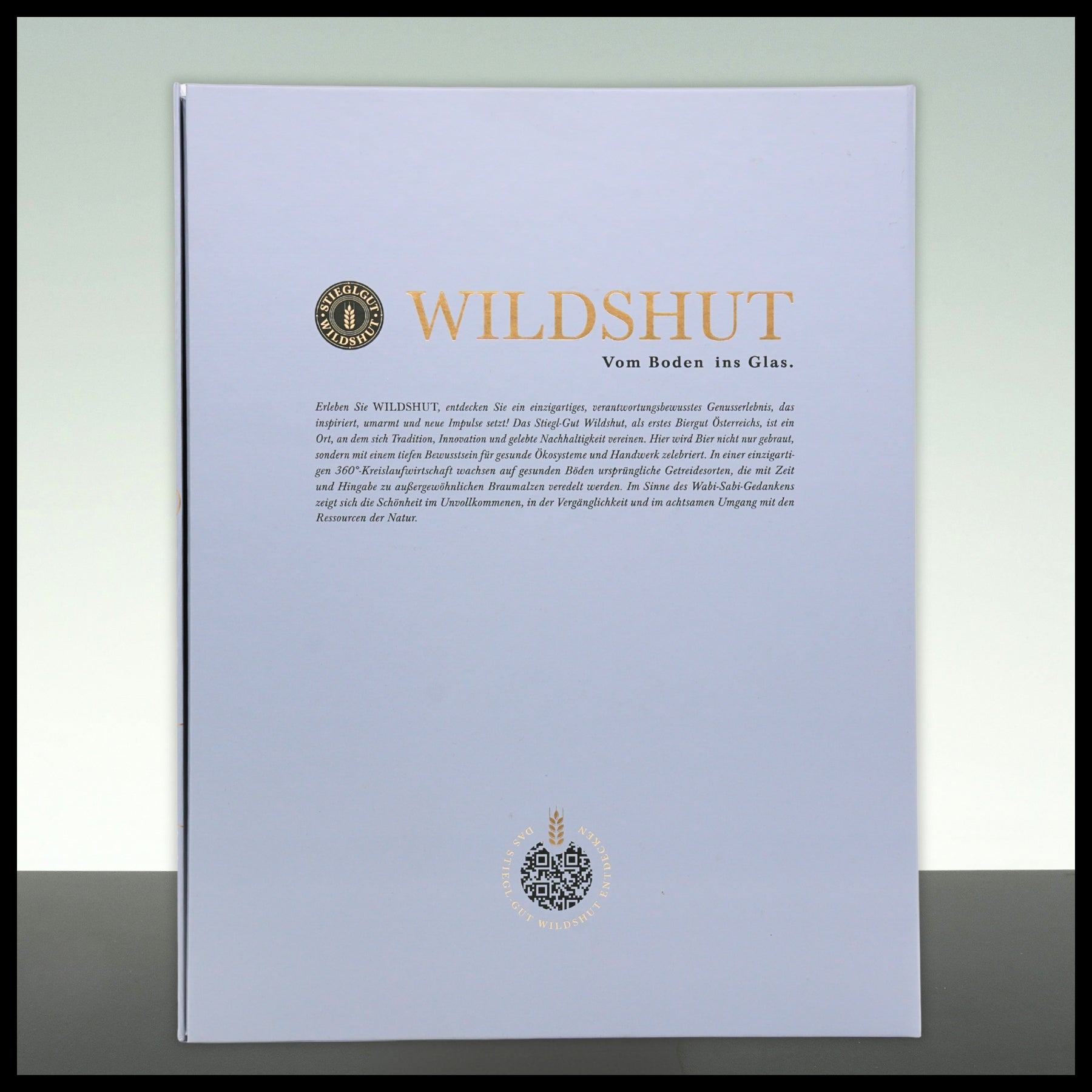 Stiegl Wildshut Bio Perlage Geschenkbox mit 2 Gläsern 0,75L - 8% Vol.