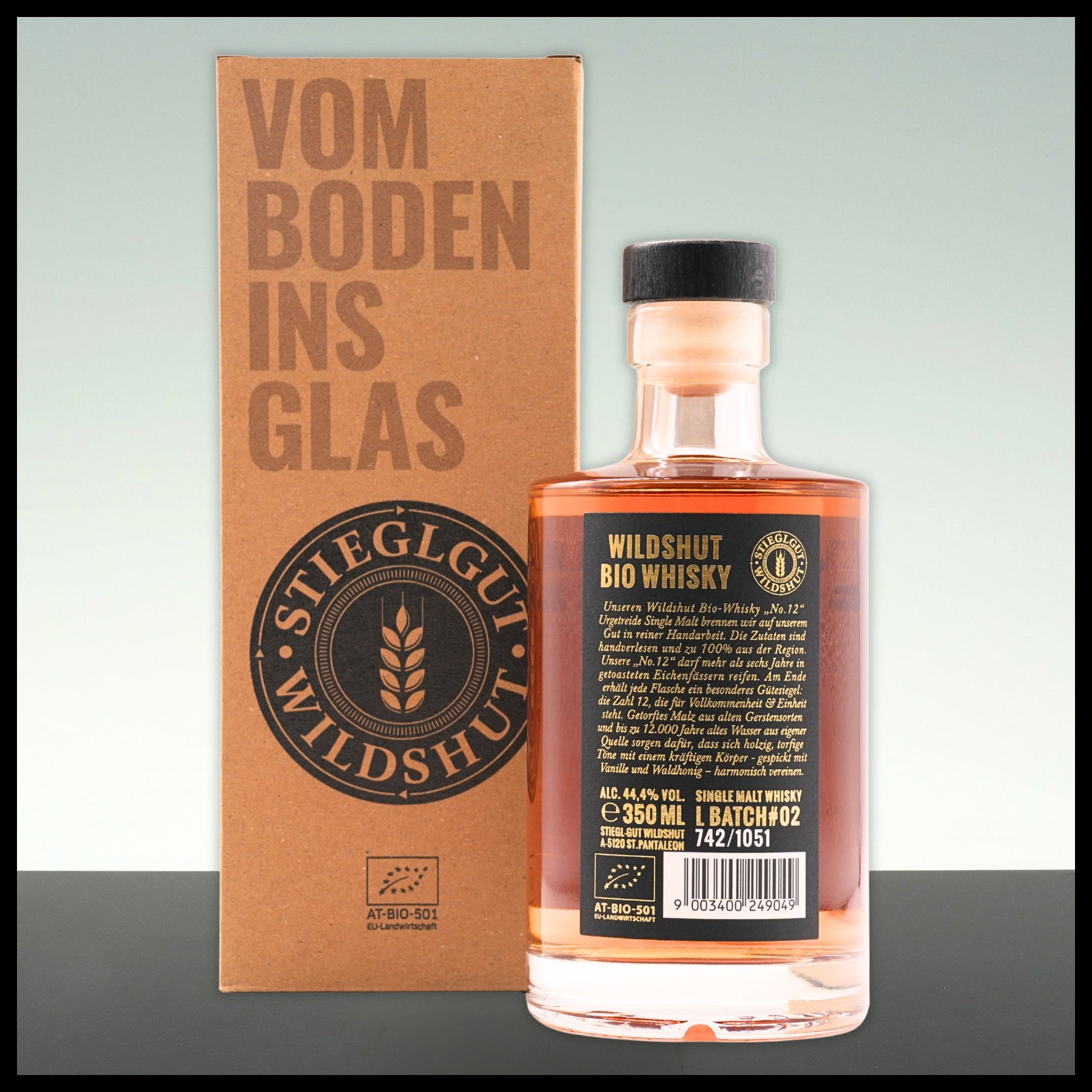 Stiegl Wildshut Bio Whisky N°12 0,35L - 44,4% Vol.