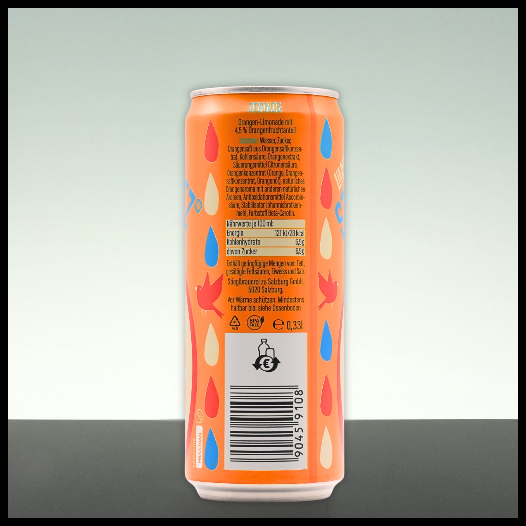 Stieglitz Orange Dose 0,33L