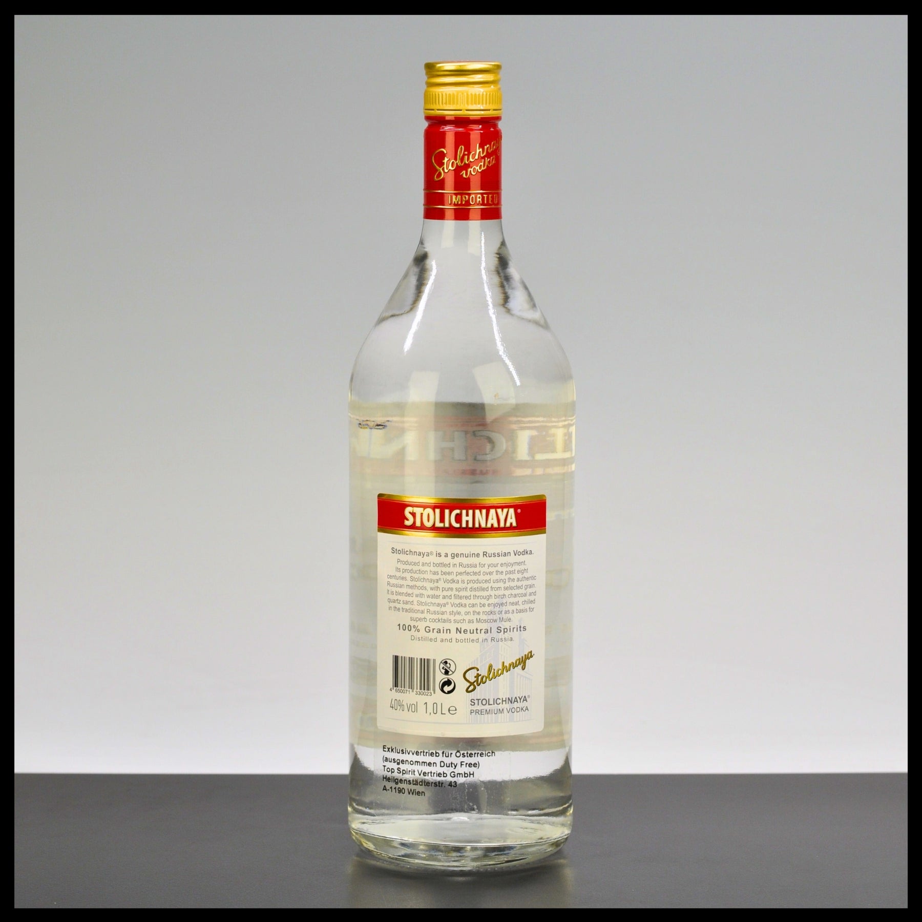 Stolichnaya Premium Vodka 1L - 40% Vol.