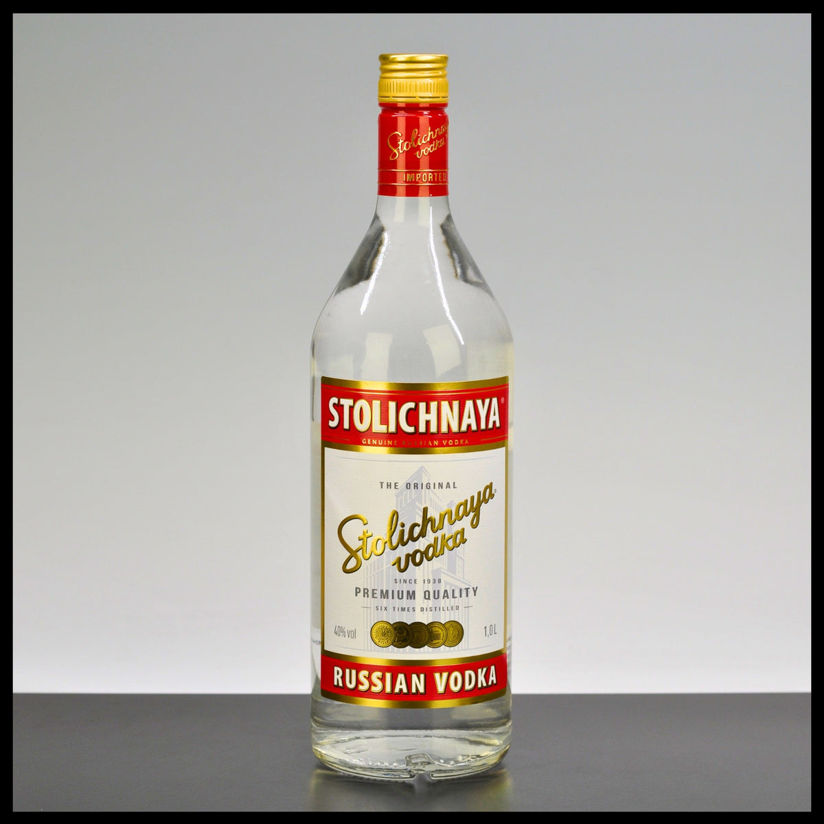 Stolichnaya Premium Vodka 1L - 40% Vol.
