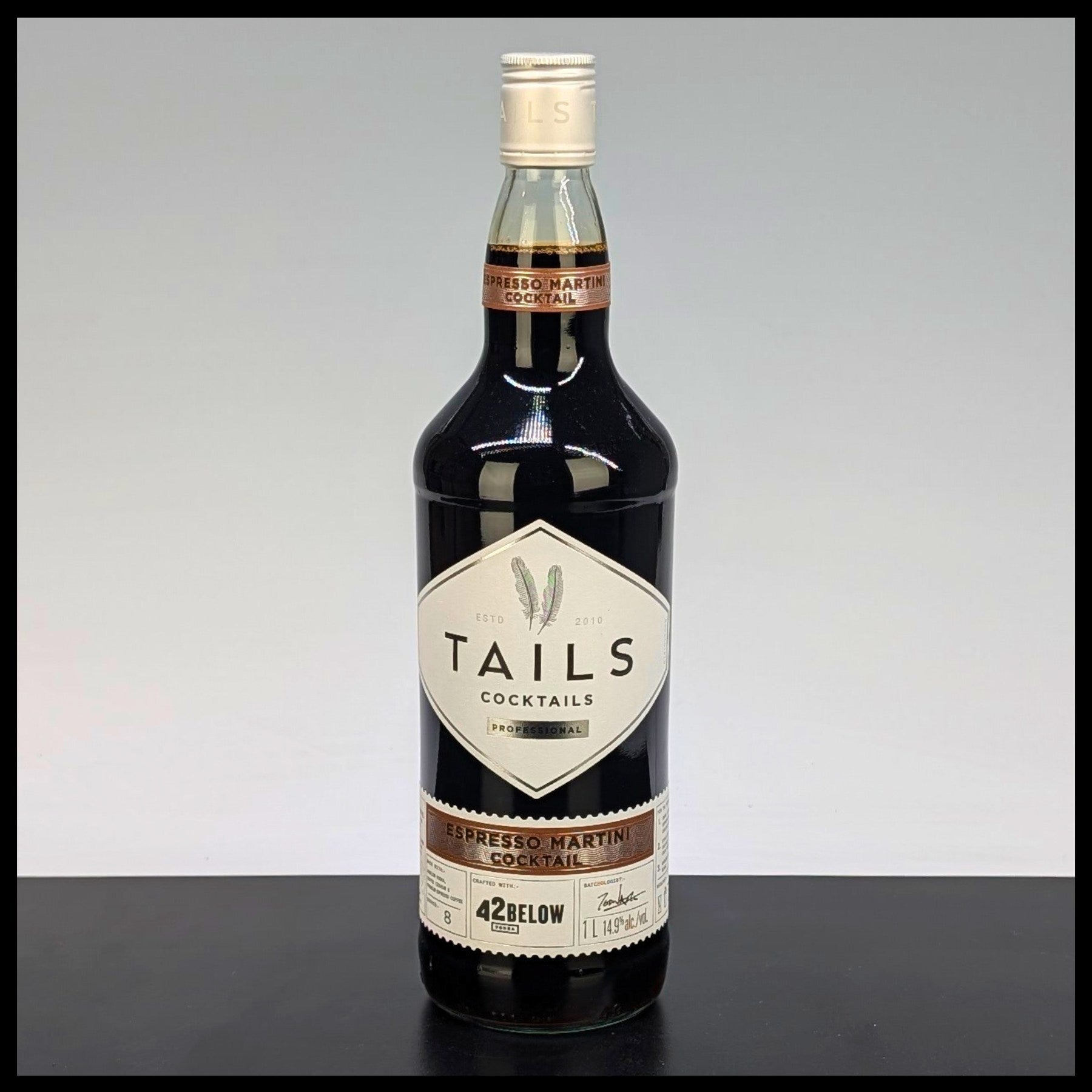 Tails Cocktails Espresso Martini Cocktail 1L - 14,9% Vol.