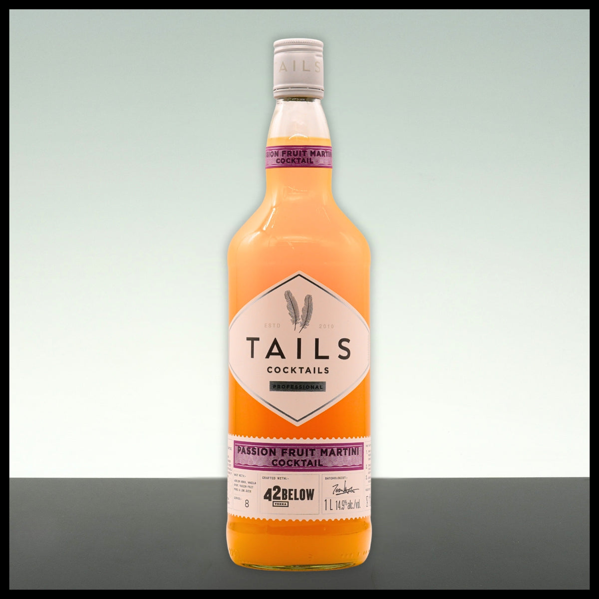 Tails Cocktails Passion Fruit Martini Cocktail 1L - 14,9% Vol. - Trinklusiv
