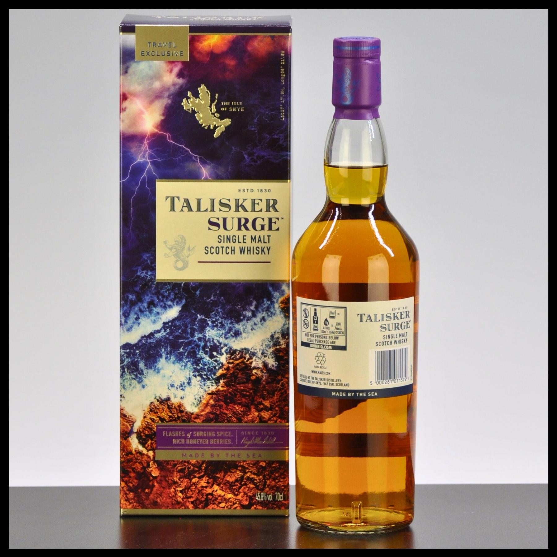 Talisker Surge Single Malt Whisky 0,7L- 45,8% Vol.