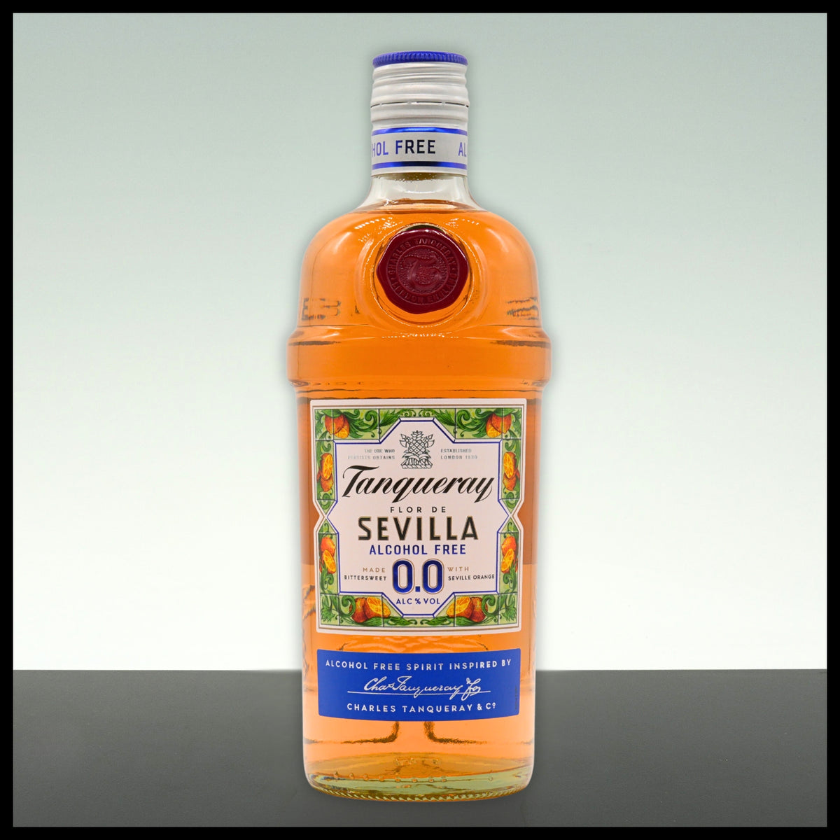 Tanqueray 0.0 Flor de Sevilla Alkoholfrei 0,7L - Trinklusiv