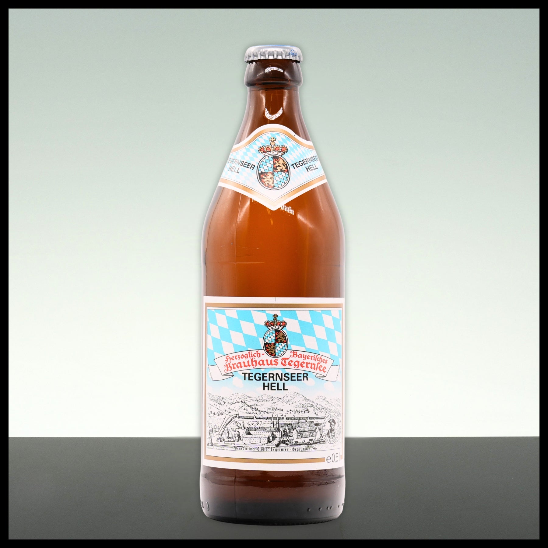 Tegernseer Hell 0,5L - 4,8% Vol. - Trinklusiv